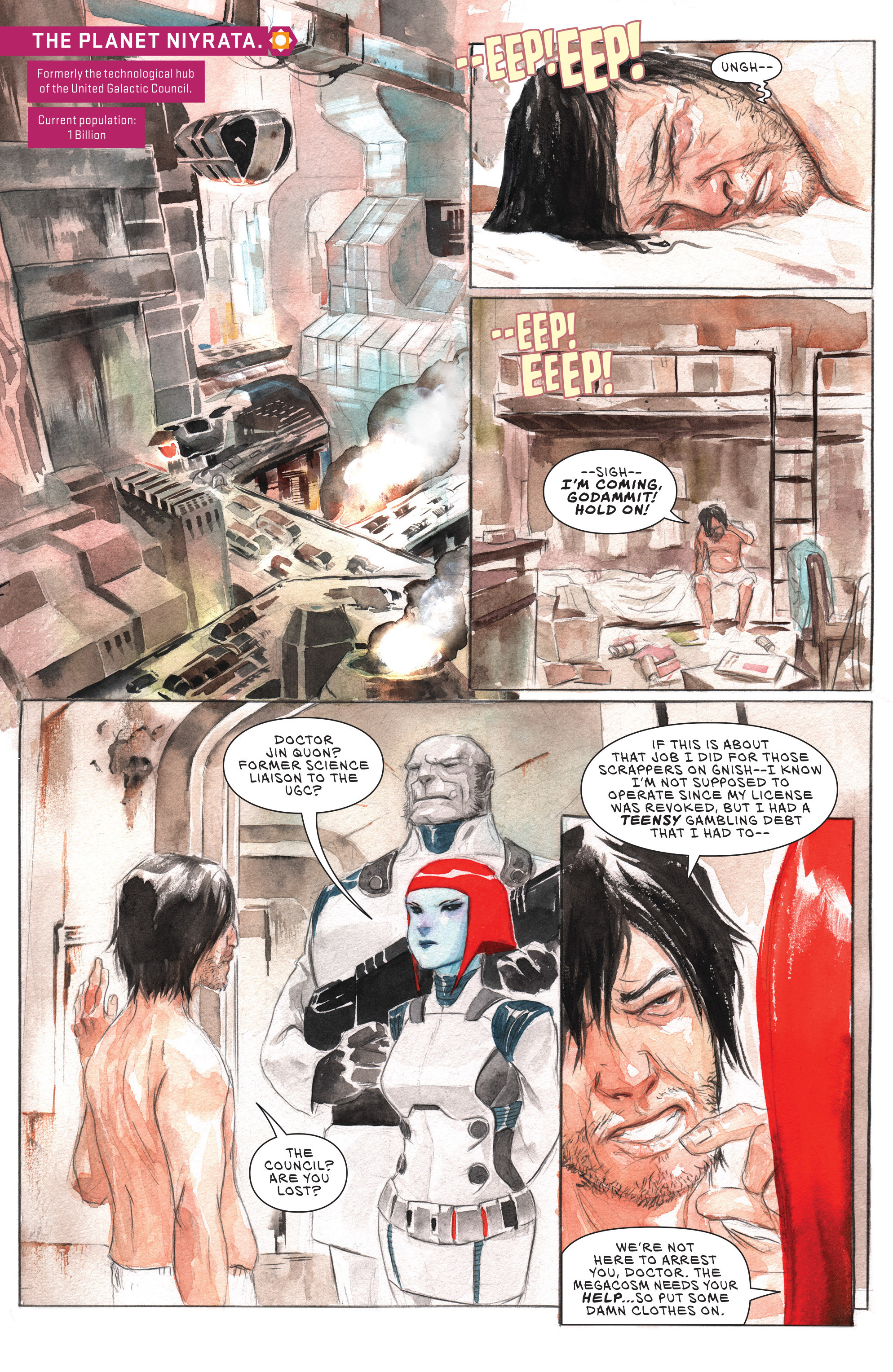 Read online Descender comic -  Issue #1 - 22