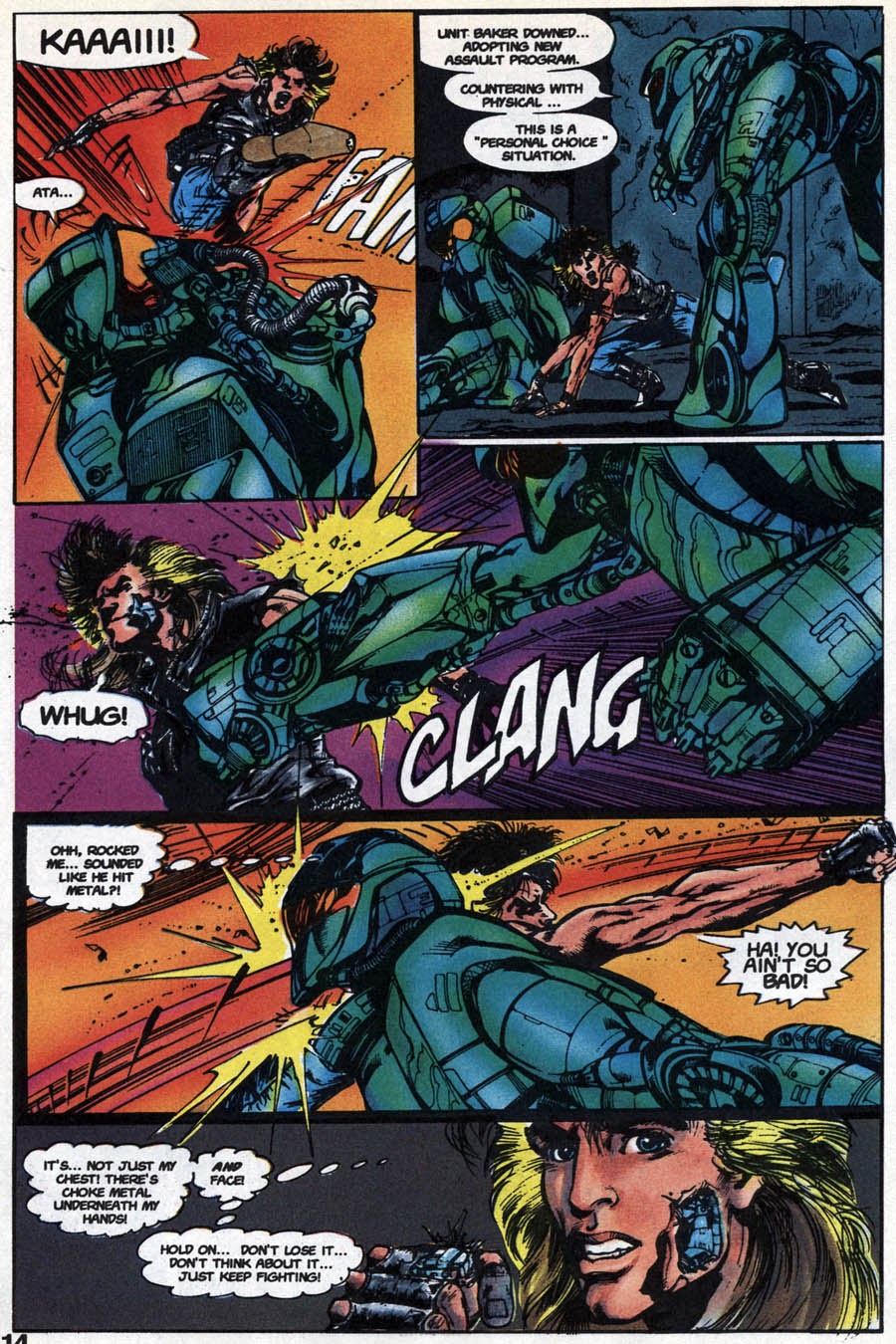 Read online CyberRad (1991) comic -  Issue #4 - 12