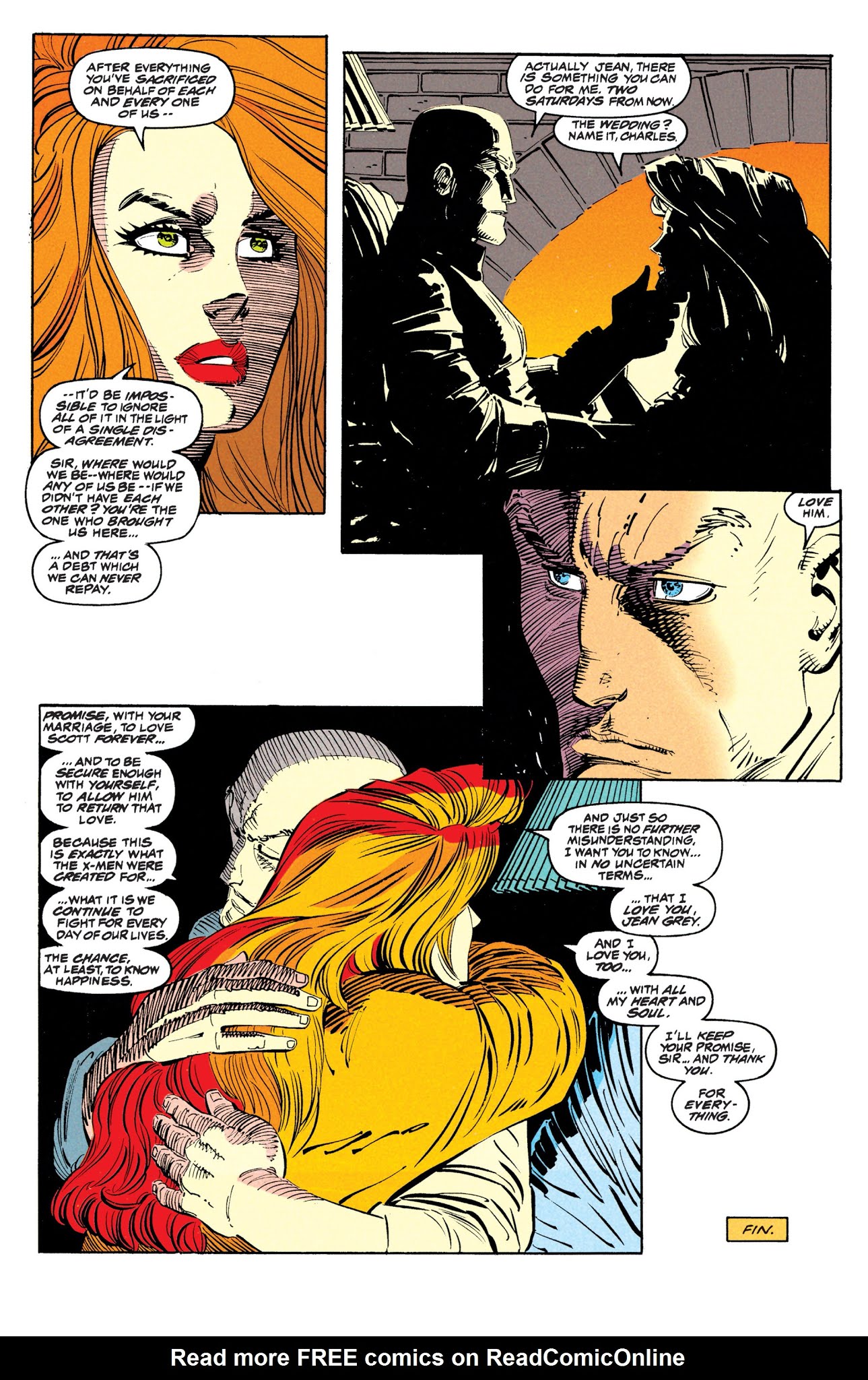 Read online X-Men: The Wedding of Cyclops and Phoenix comic -  Issue # TPB Part 2 - 93