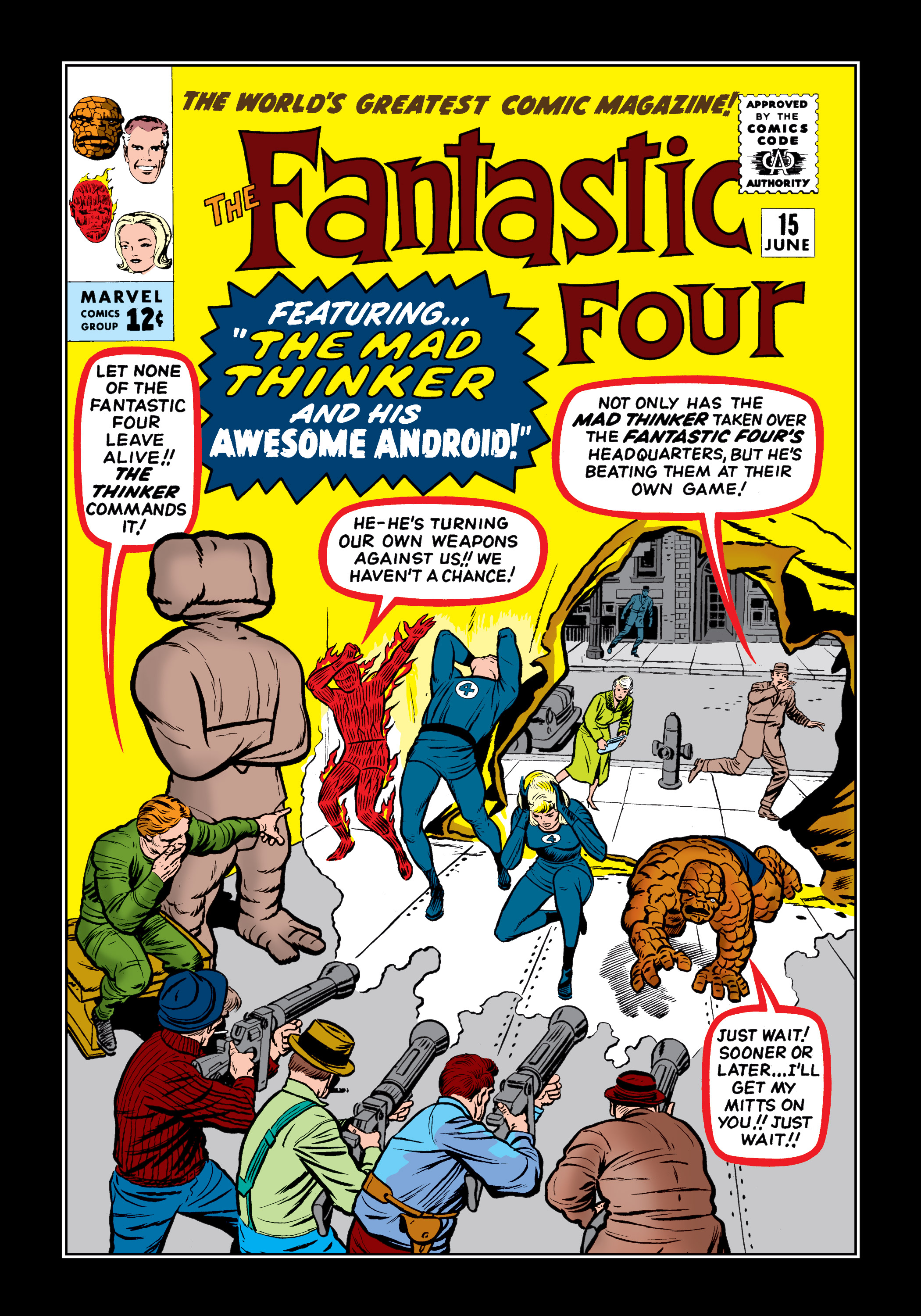 Read online Marvel Masterworks: The Fantastic Four comic -  Issue # TPB 2 (Part 1) - 100