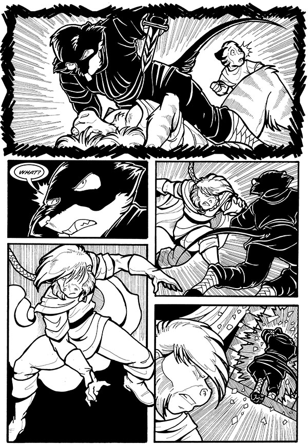 Read online Tall Tails: Thieves' Quest comic -  Issue #17 - 24