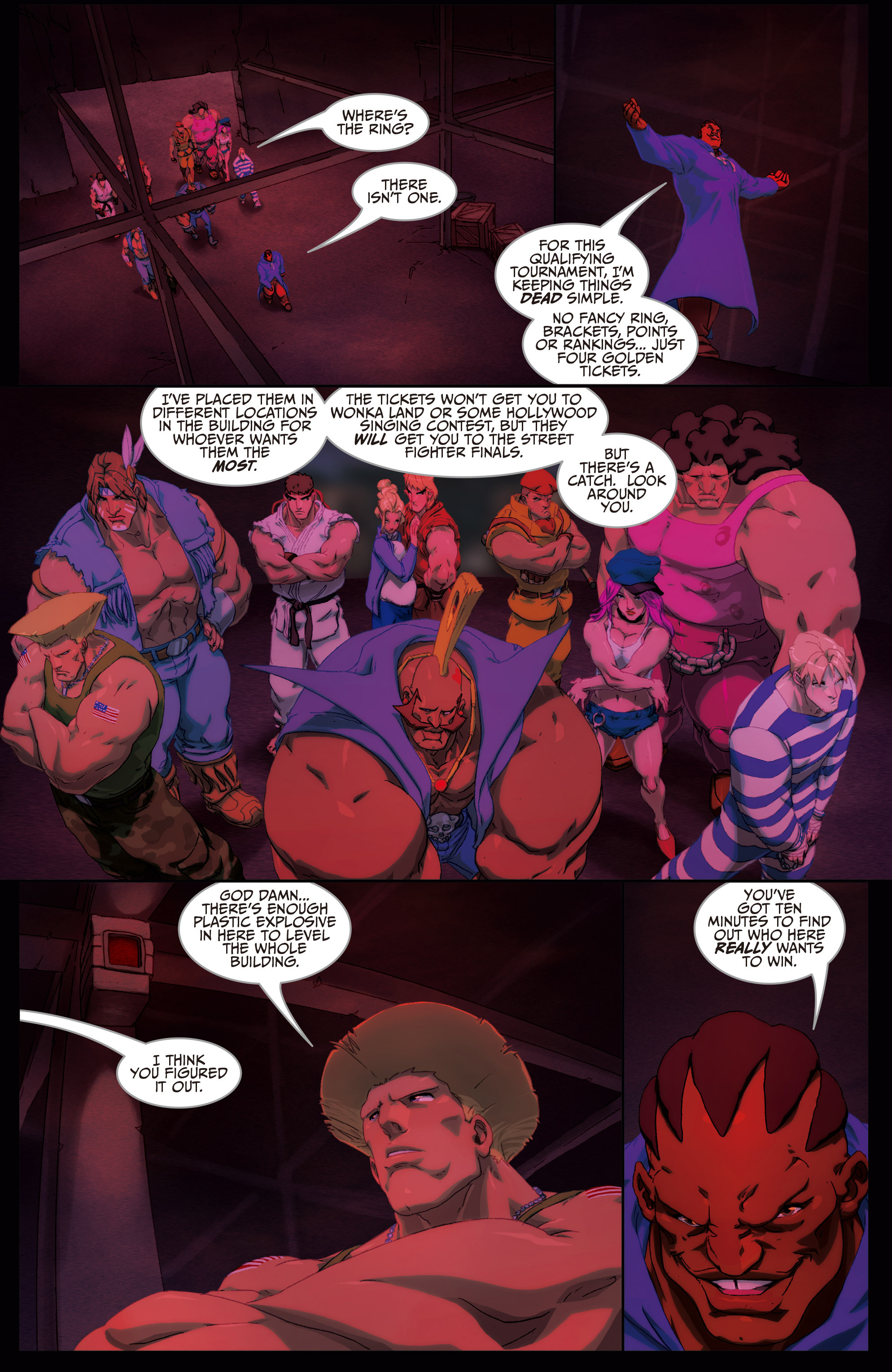 Read online Street Fighter II Turbo comic -  Issue #6 - 20