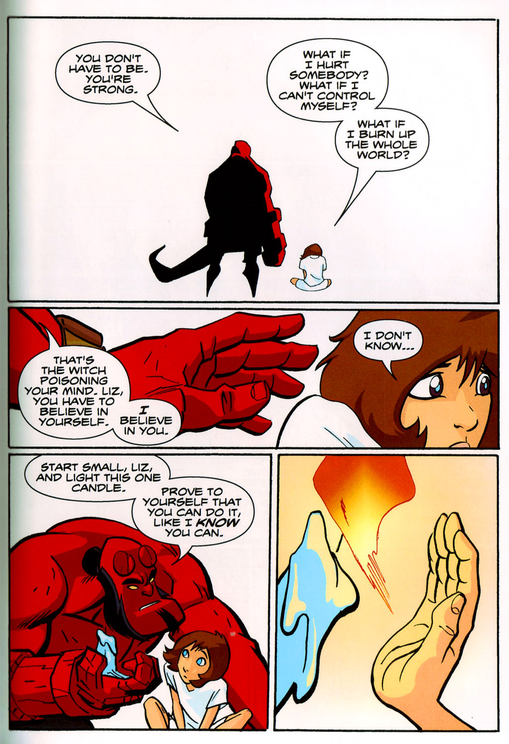 Read online Hellboy Animated: The Black Wedding comic -  Issue # TPB - 60