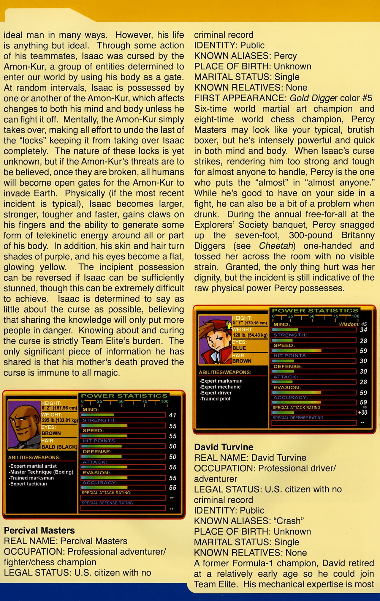 Read online Gold Digger Sourcebook: The Official Handbook of the GD Universe comic -  Issue #14 - 18