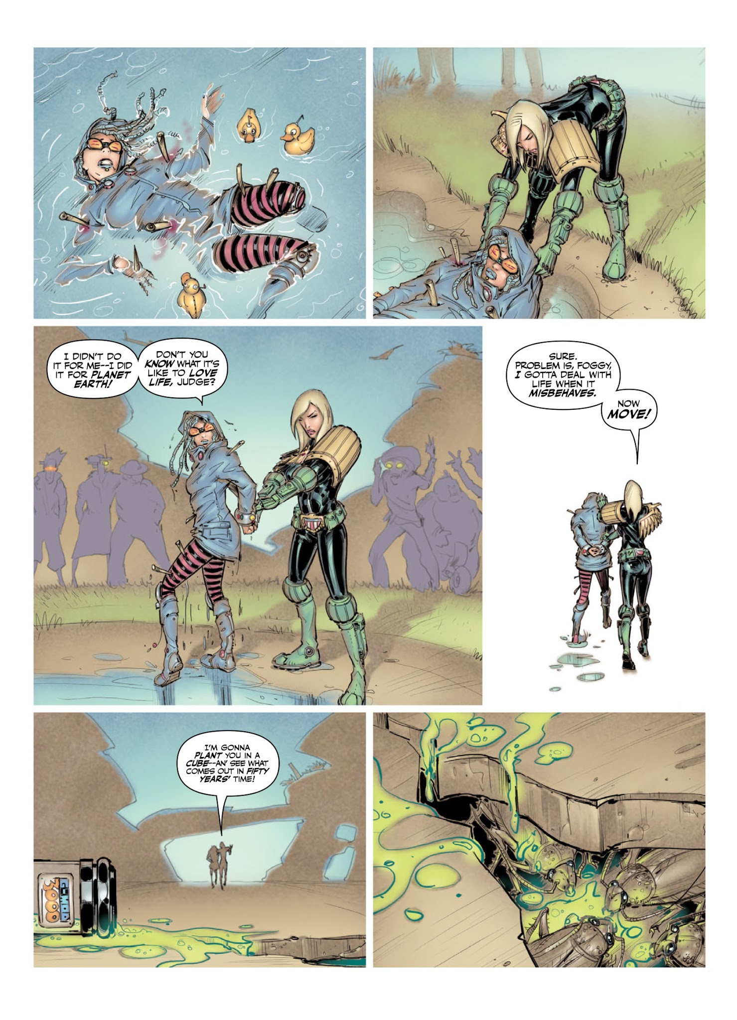 Read online Judge Anderson: The Psi Files comic -  Issue # TPB 5 - 142