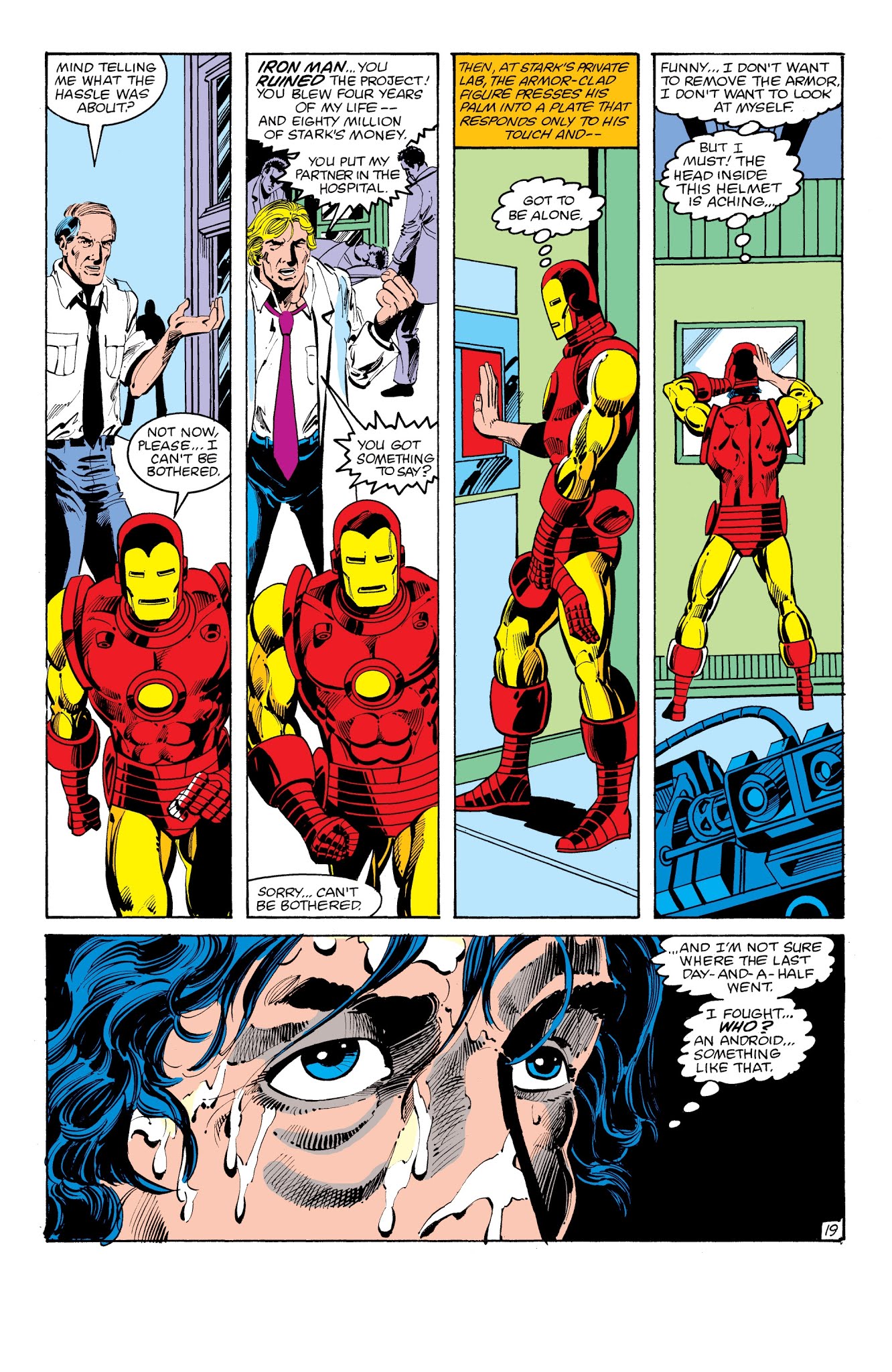 Read online Iron Man Epic Collection comic -  Issue # The Enemy Within (Part 3) - 92