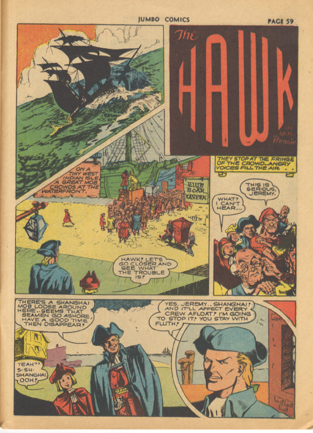 Read online Jumbo Comics comic -  Issue #33 - 61