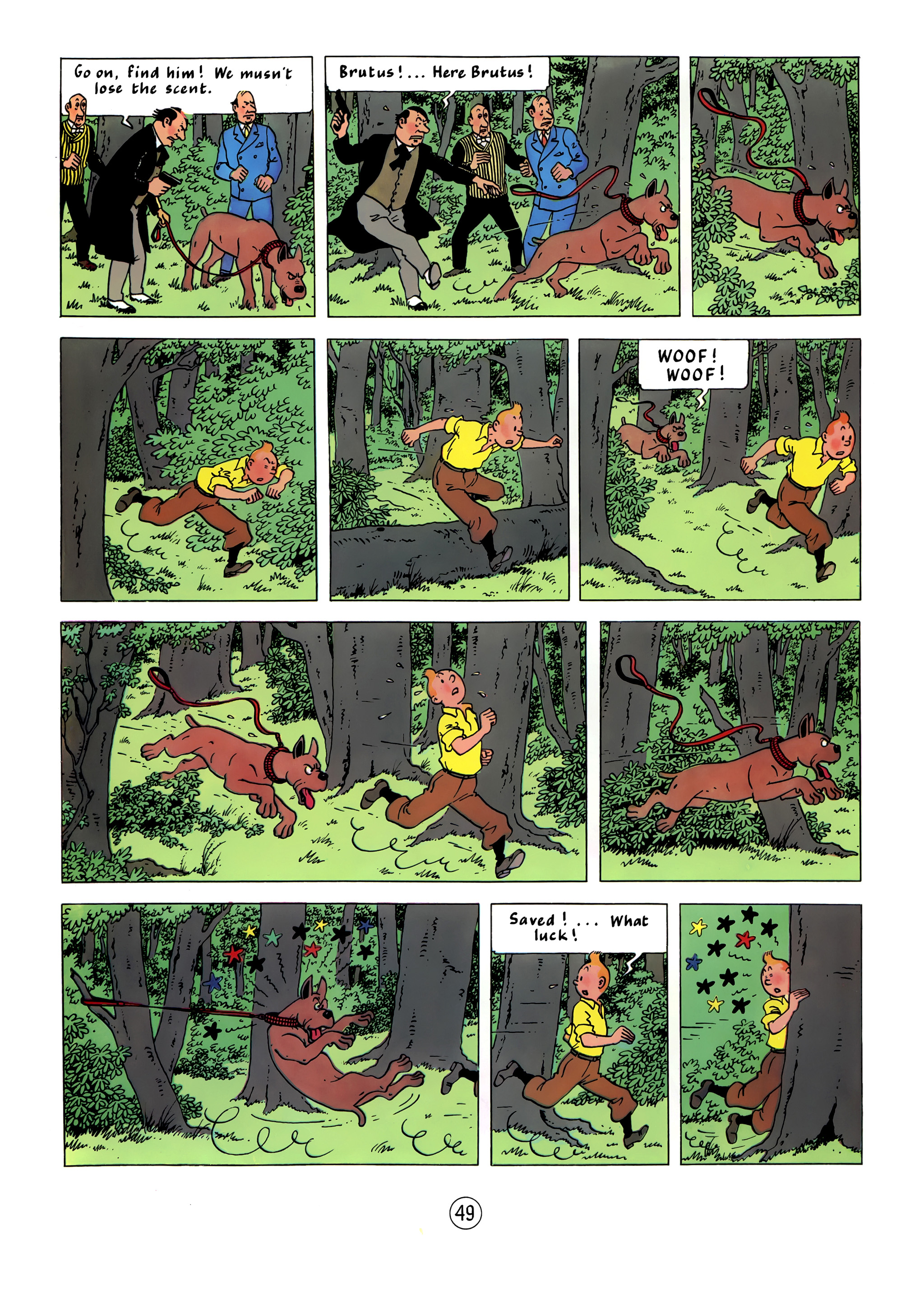 Read online The Adventures of Tintin comic -  Issue #11 - 52