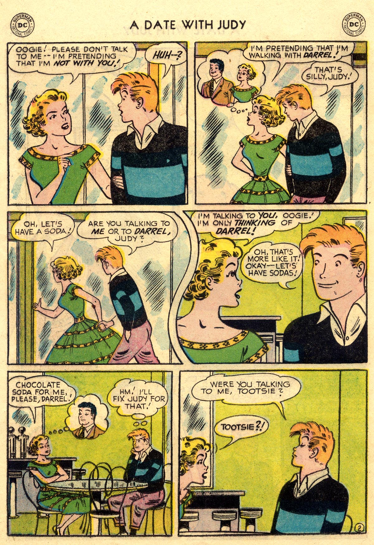 Read online A Date with Judy comic -  Issue #53 - 16