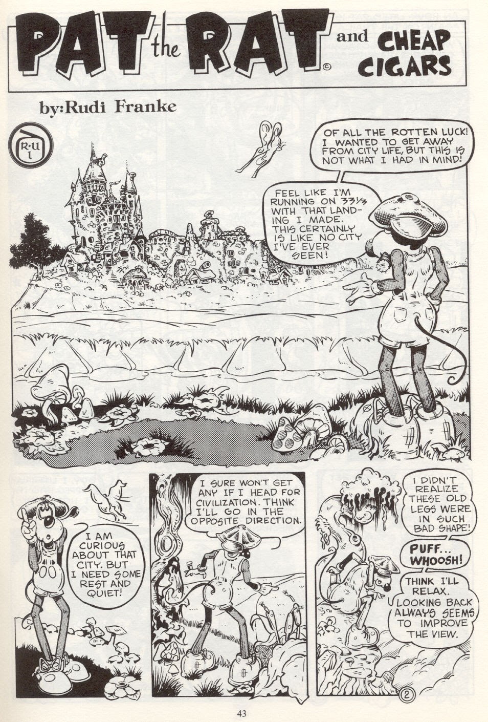 Read online Hardboiled Animal Comics comic -  Issue # Full - 45