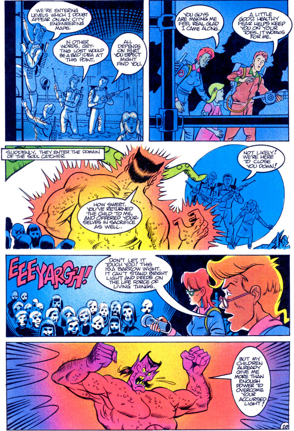 Read online Real Ghostbusters comic -  Issue #14 - 29