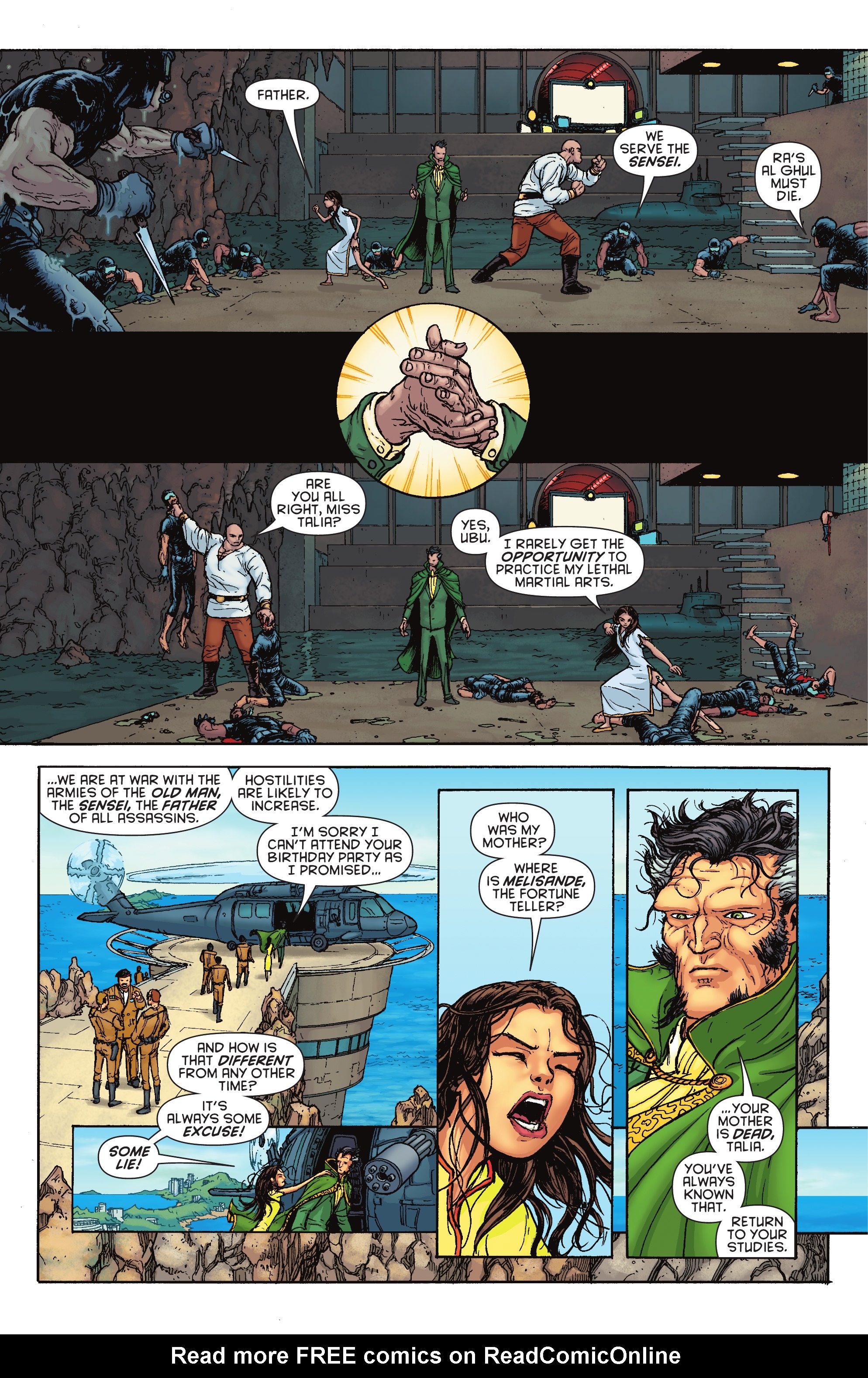Read online Batman Arkham: Talia al Ghul comic -  Issue # TPB (Part 2) - 129