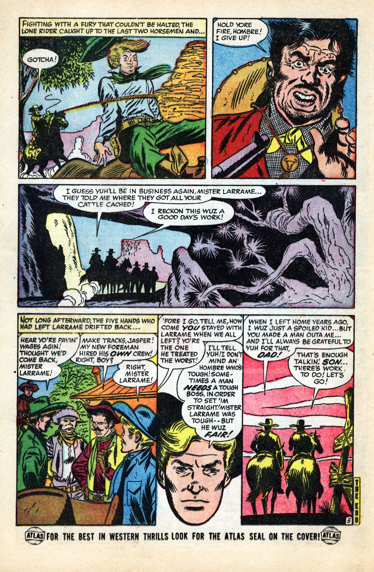 Read online Western Kid comic -  Issue #5 - 24