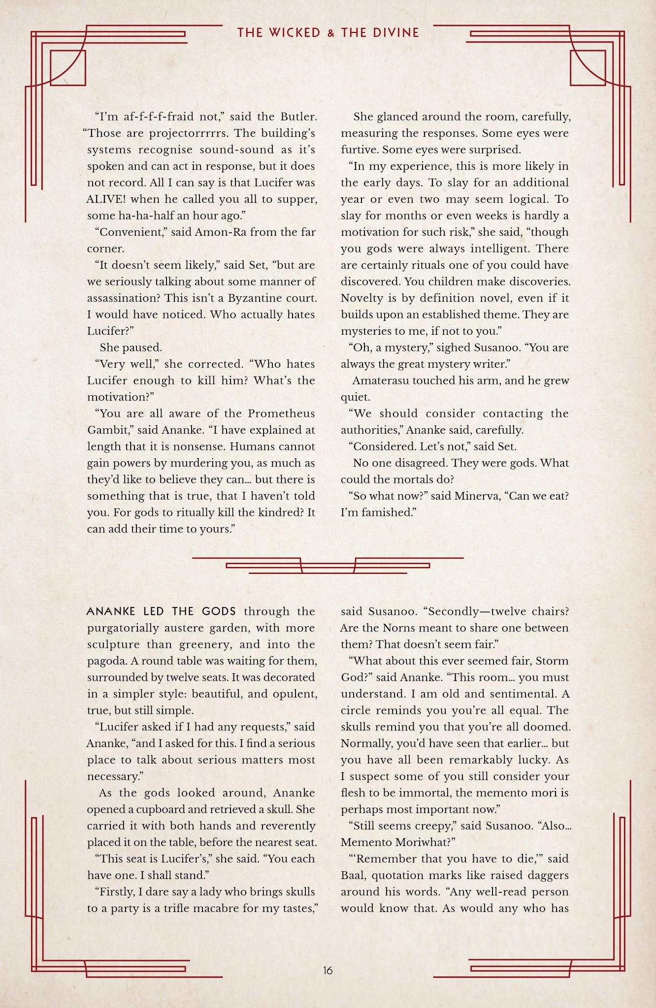 Read online The Wicked   The Divine 1923 comic -  Issue # Full - 15