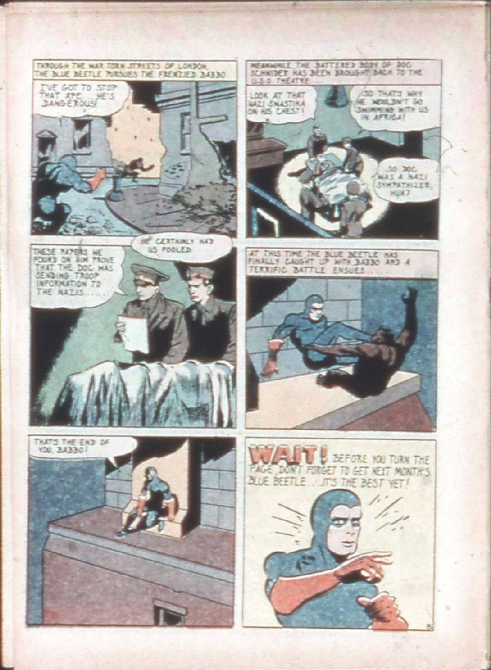 Read online The Blue Beetle comic -  Issue #24 - 18
