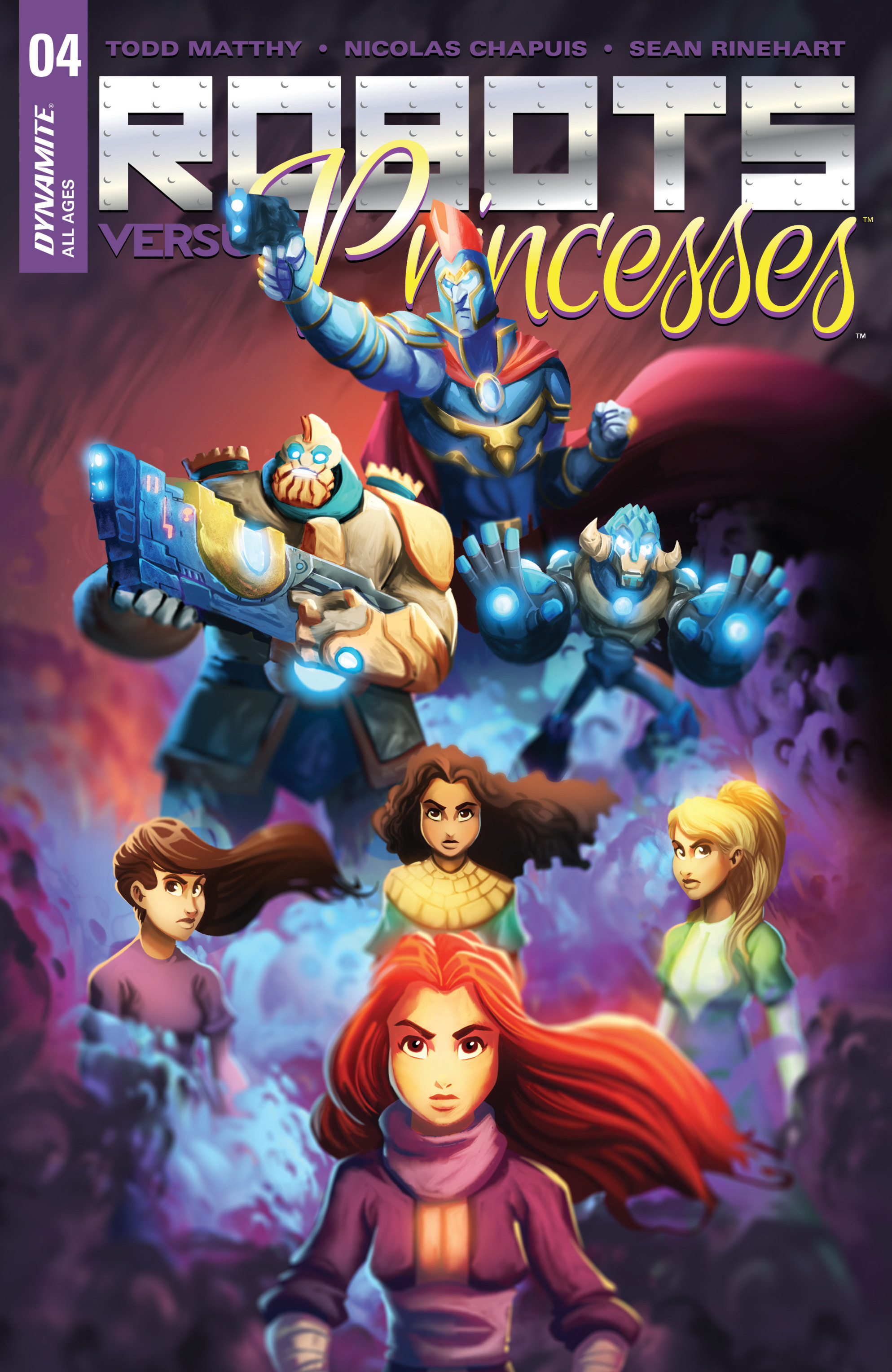 Read online Robots Versus Princesses comic -  Issue #4 - 1