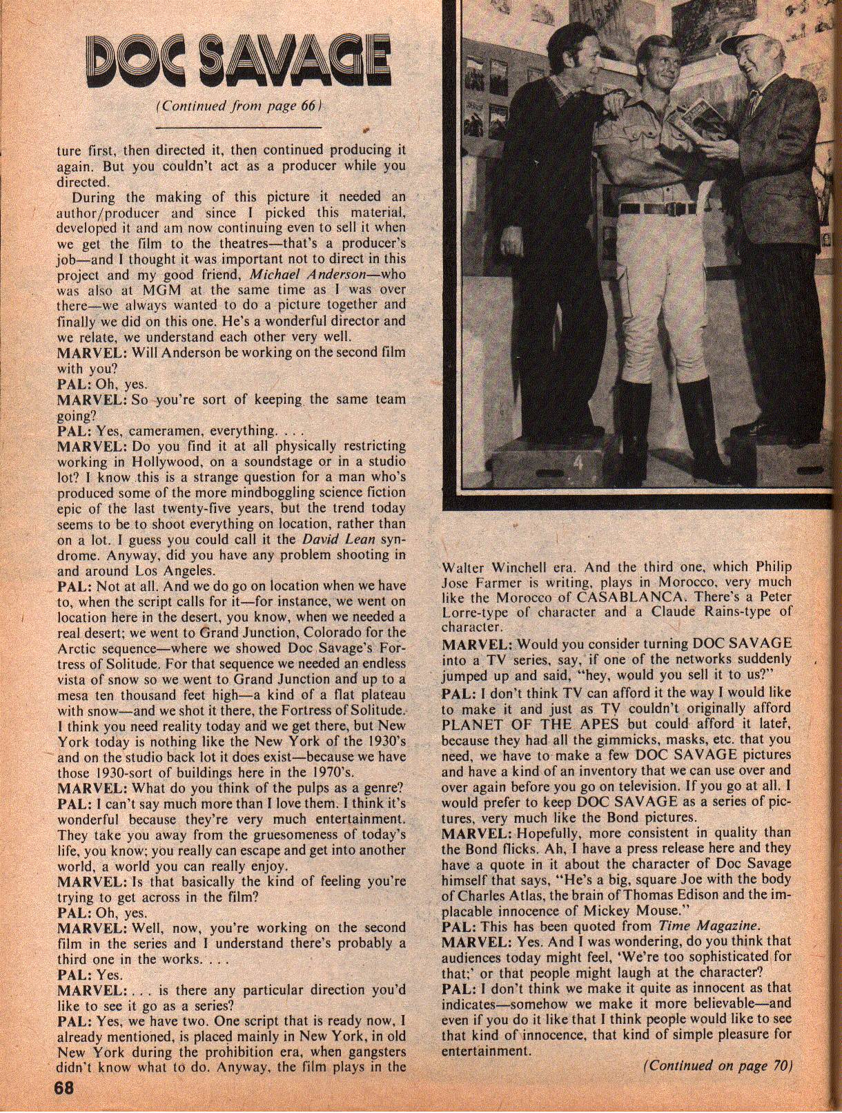 Read online Doc Savage (1975) comic -  Issue #1 - 68