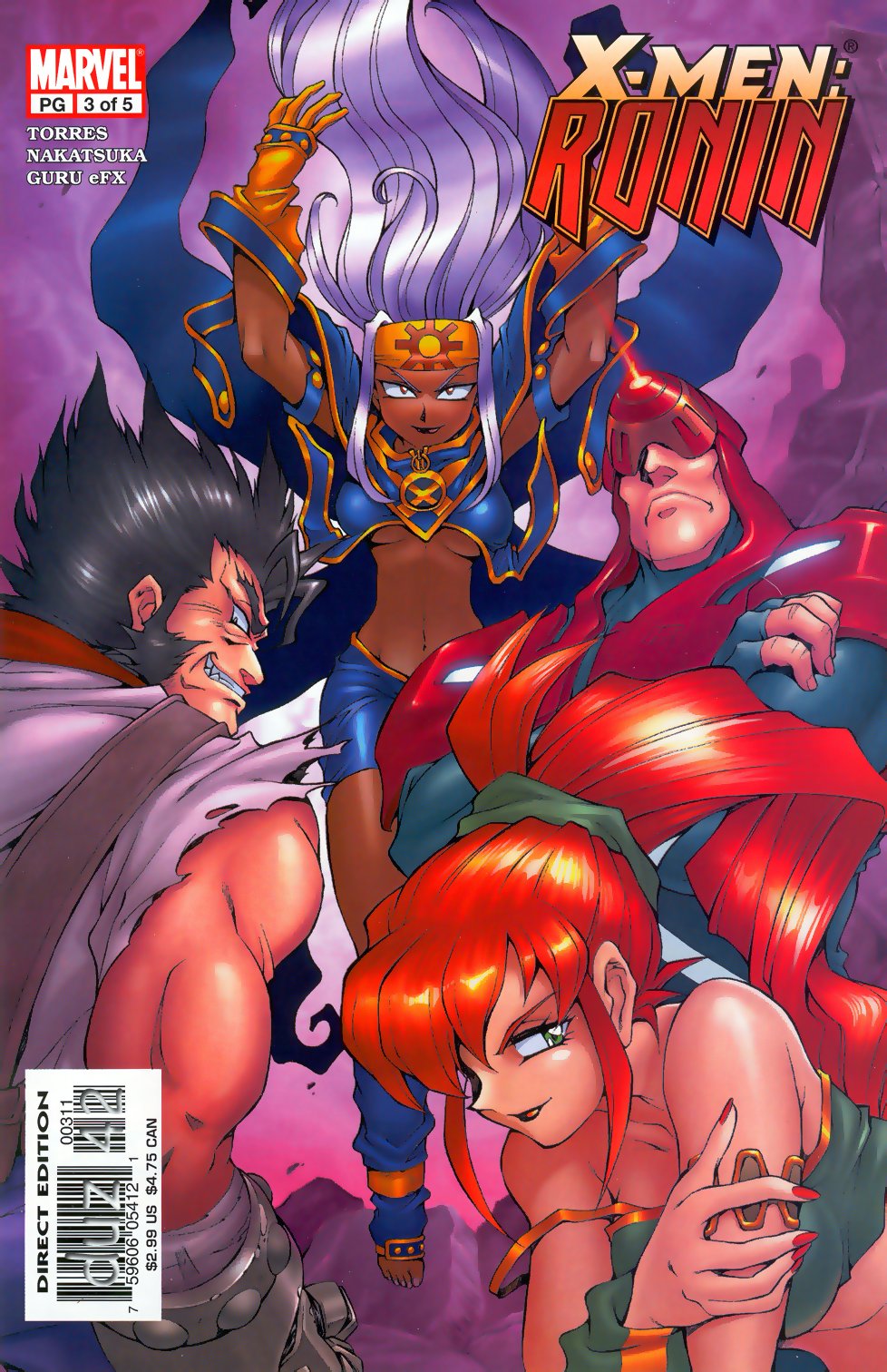 Read online X-Men: Ronin comic -  Issue #3 - 1