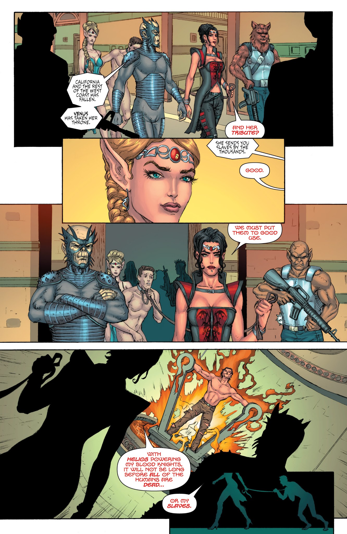 Read online Grimm Fairy Tales presents Realm War Age of Darkness comic -  Issue #1 - 12