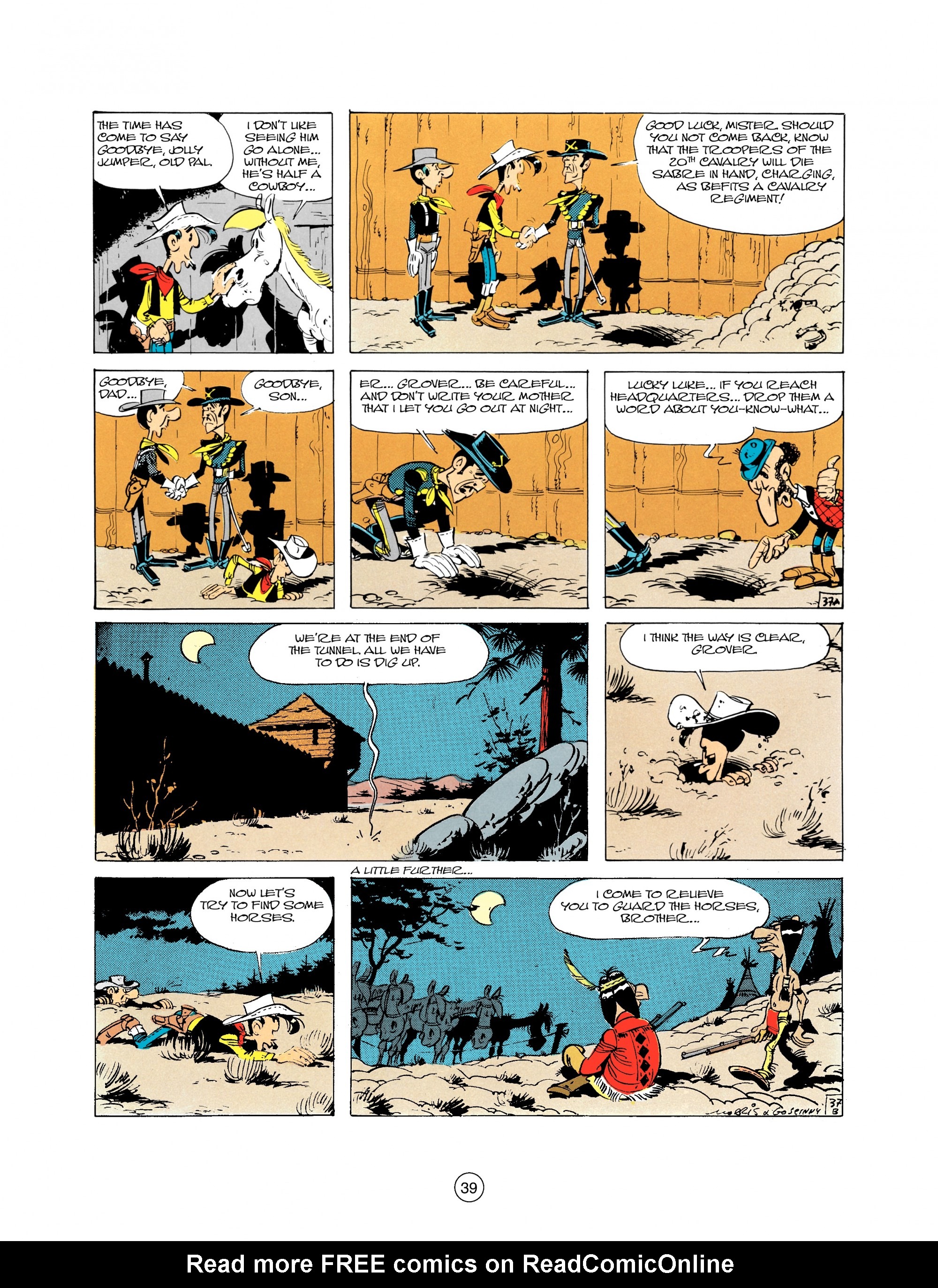 Read online A Lucky Luke Adventure comic -  Issue #21 - 39