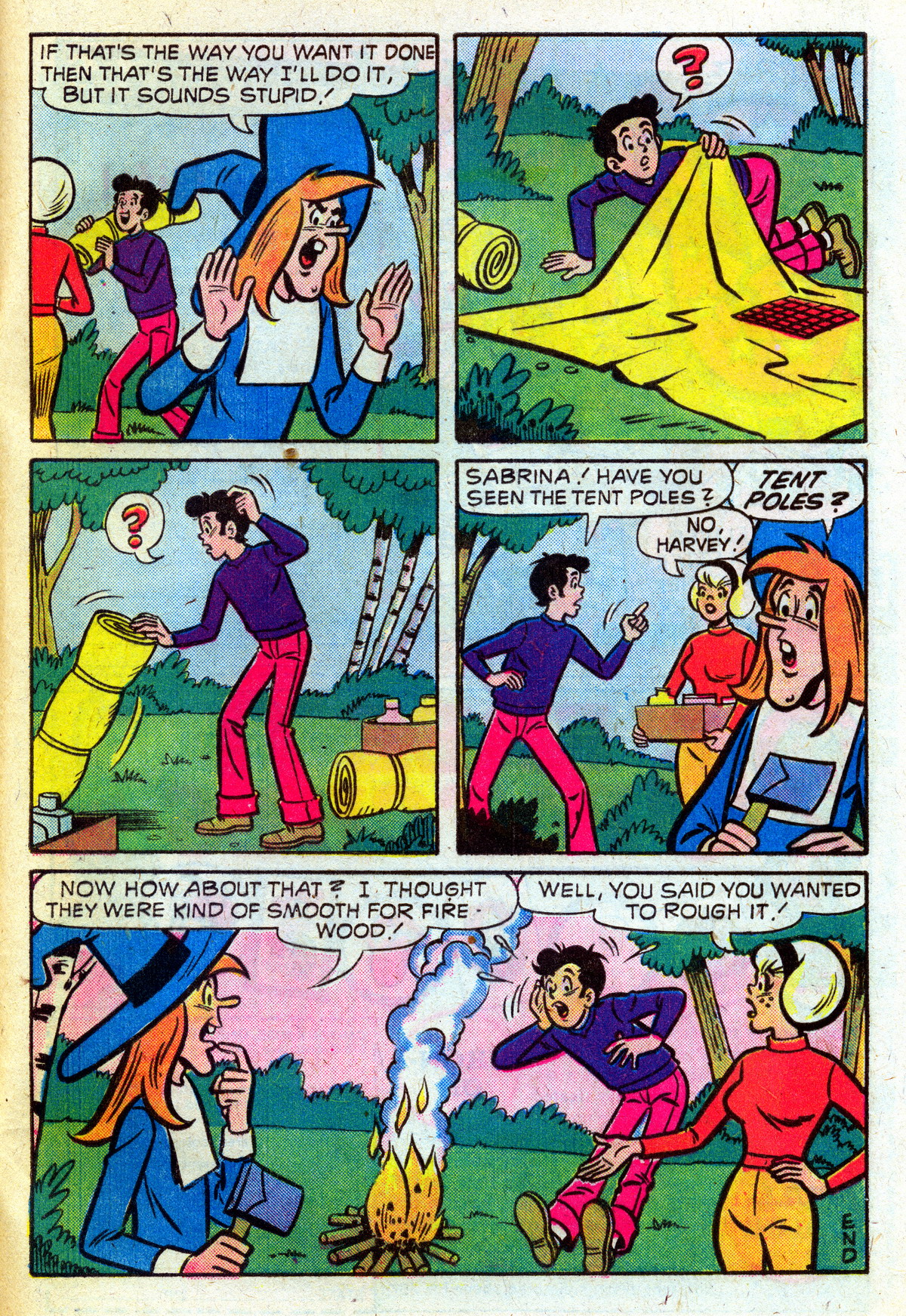 Read online Sabrina The Teenage Witch (1971) comic -  Issue #32 - 33