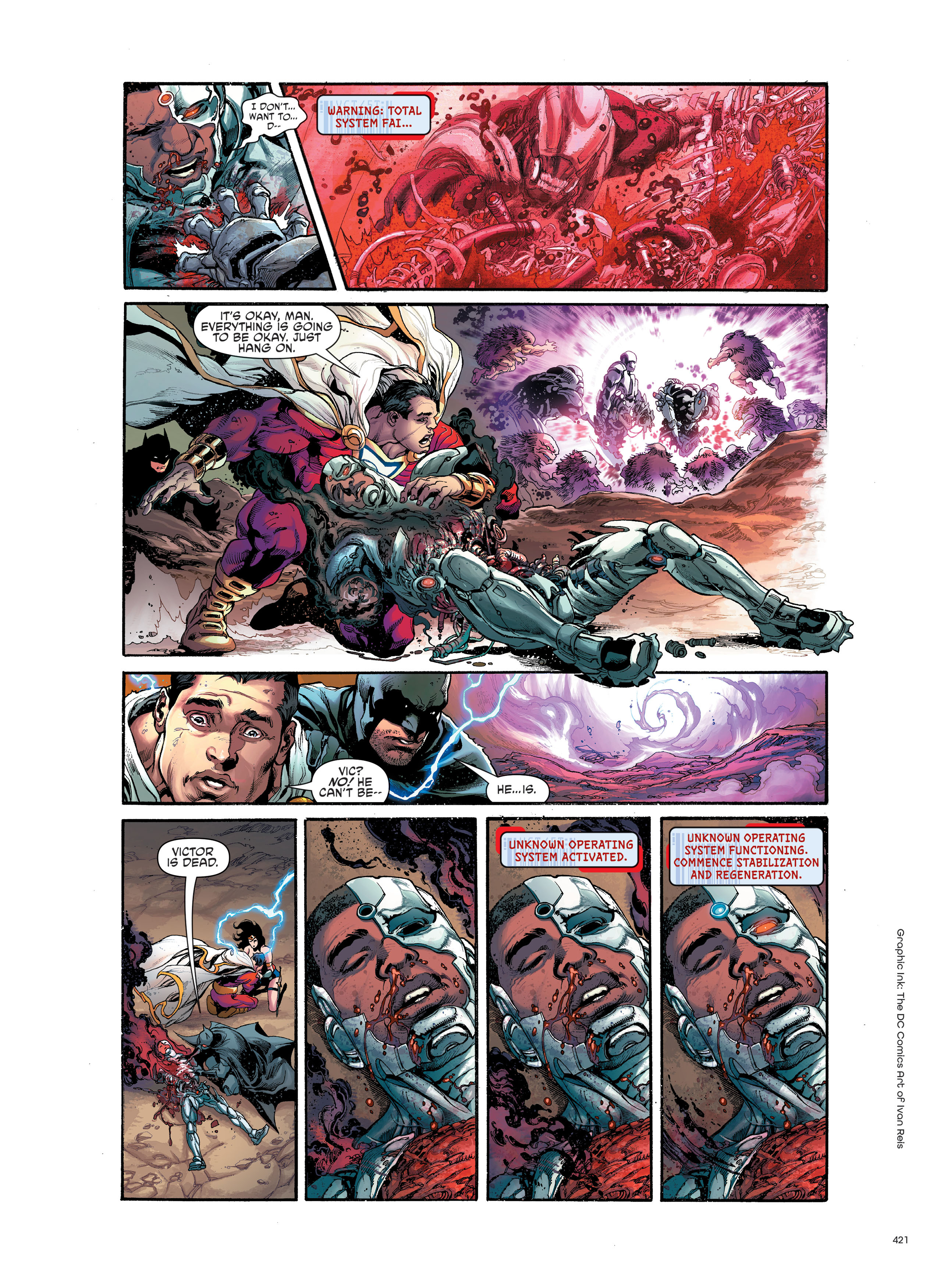 Read online Graphic Ink: The DC Comics Art of Ivan Reis comic -  Issue # TPB (Part 4) - 104