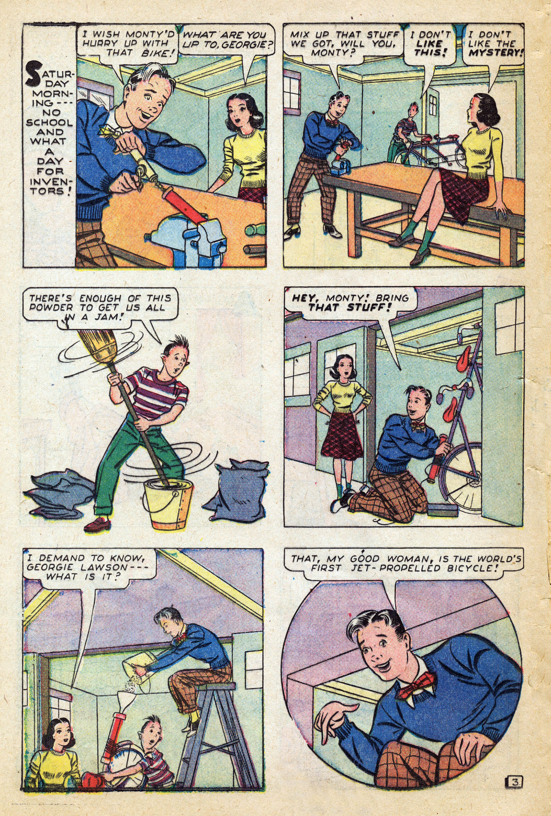 Read online Georgie Comics (1945) comic -  Issue #1 - 16