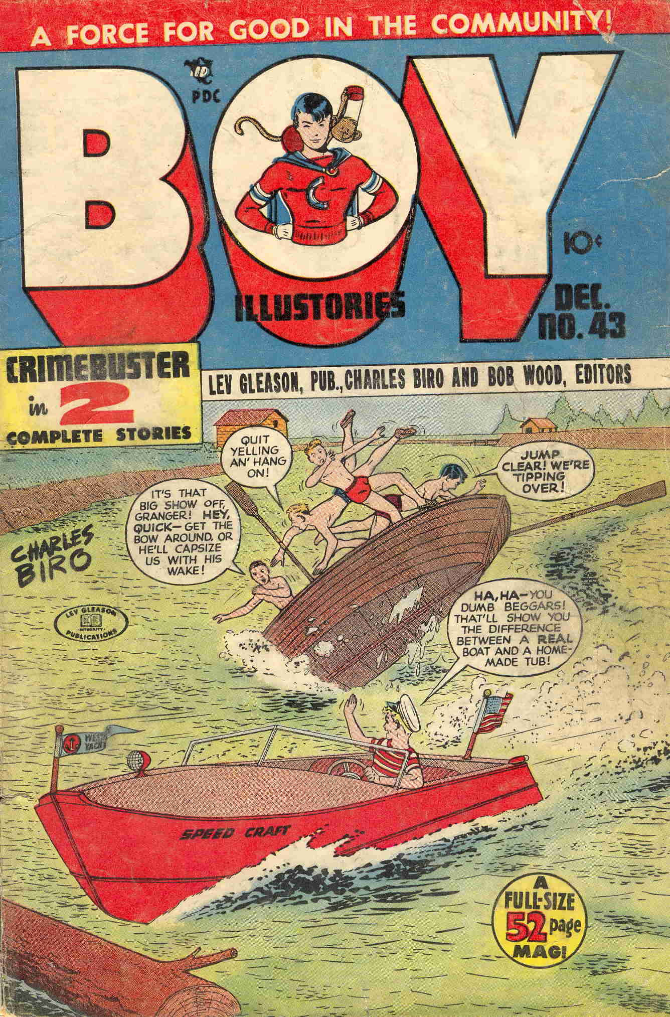 Read online Boy Comics comic -  Issue #43 - 1