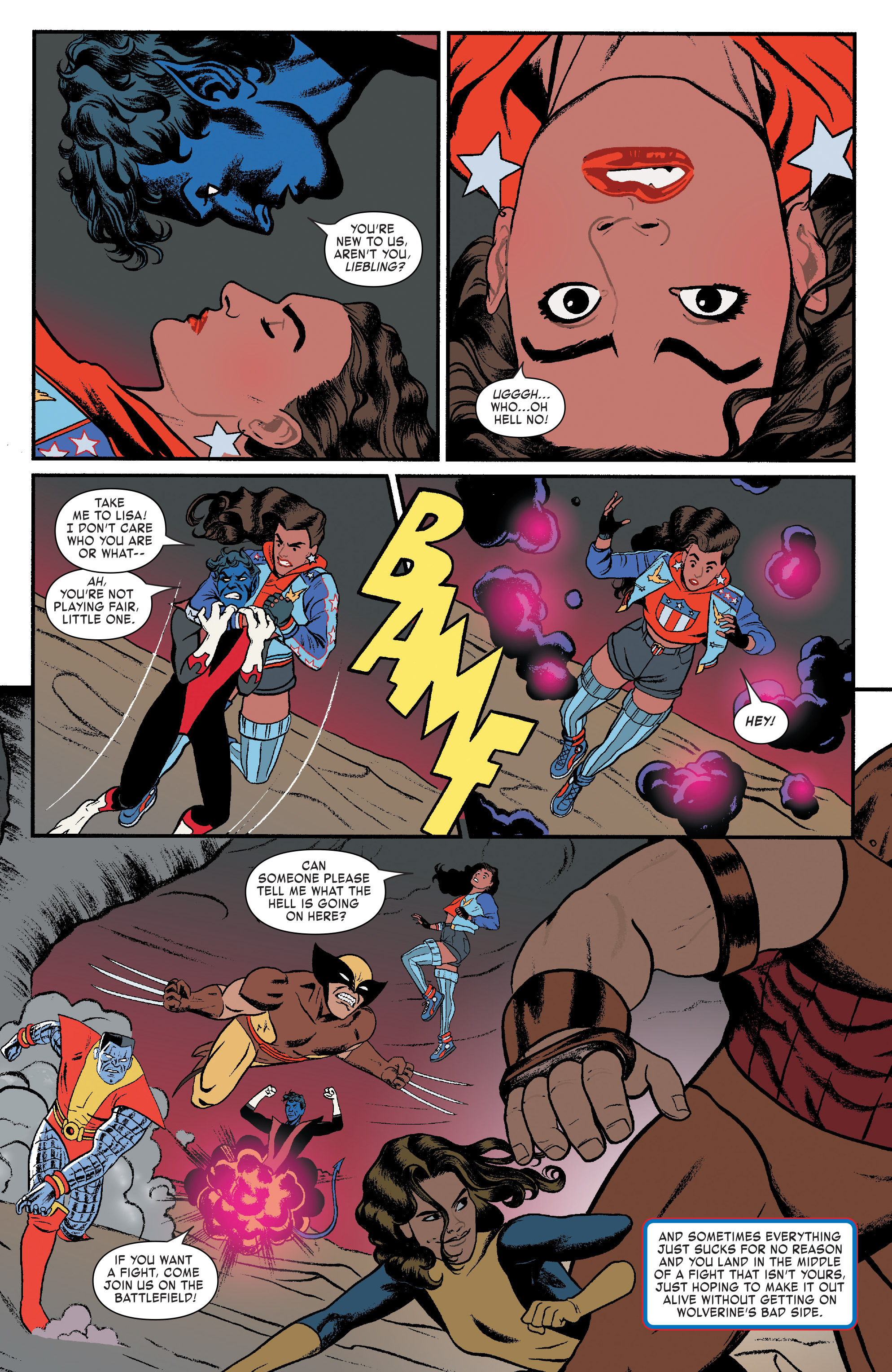 Read online America (2017) comic -  Issue #3 - 7