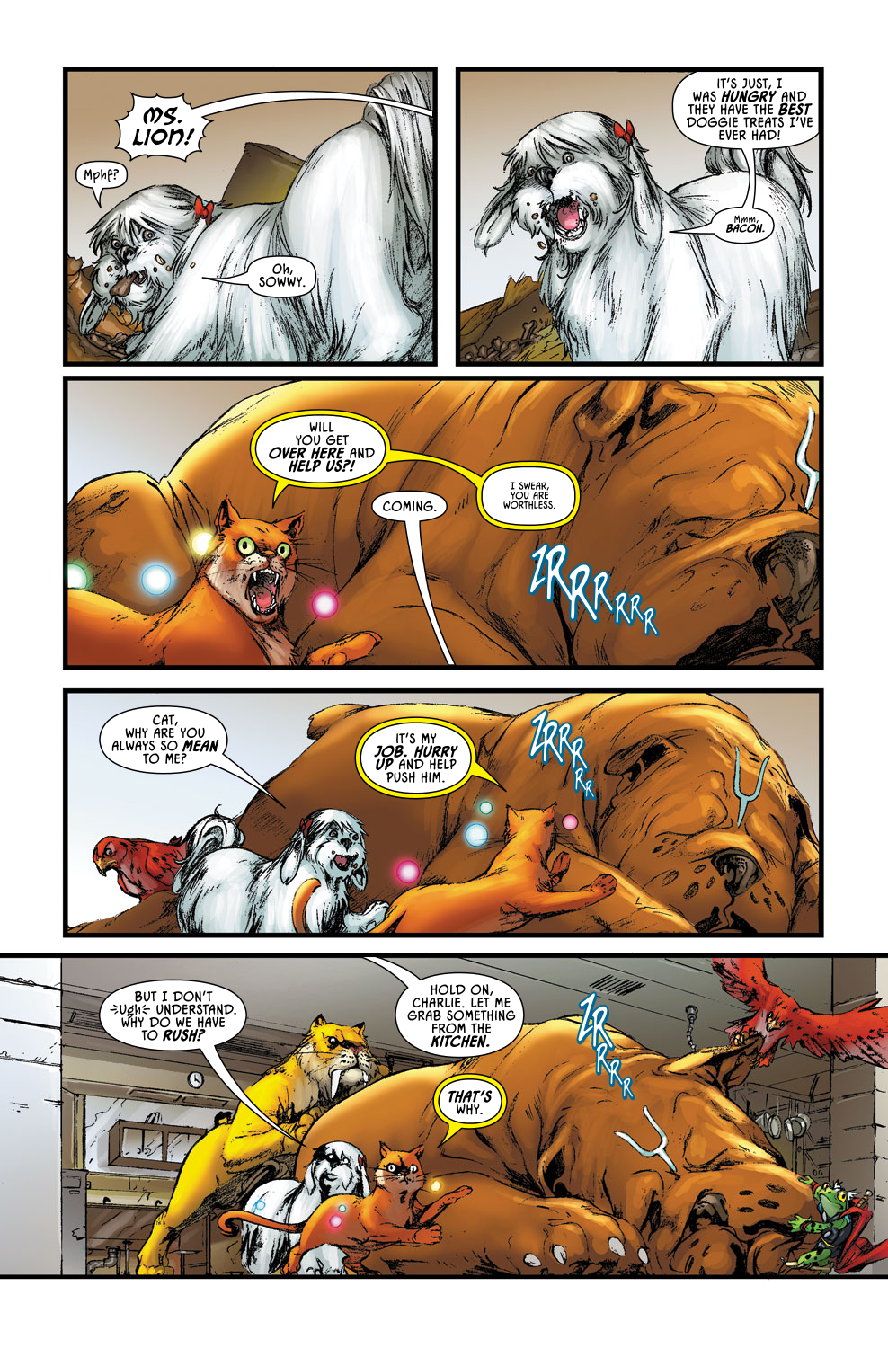 Read online Lockjaw and the Pet Avengers comic -  Issue #3 - 18