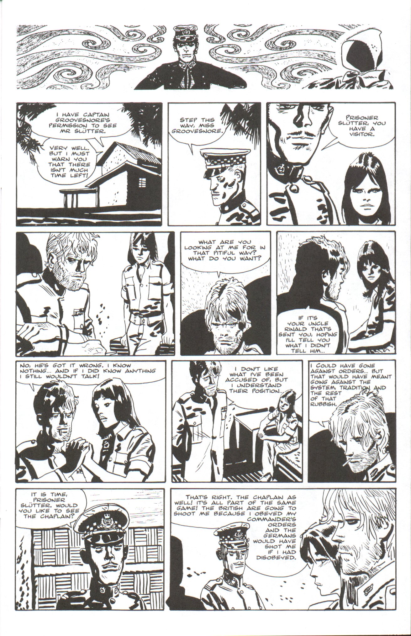 Read online Corto Maltese: Ballad of the Salt Sea comic -  Issue #7 - 9