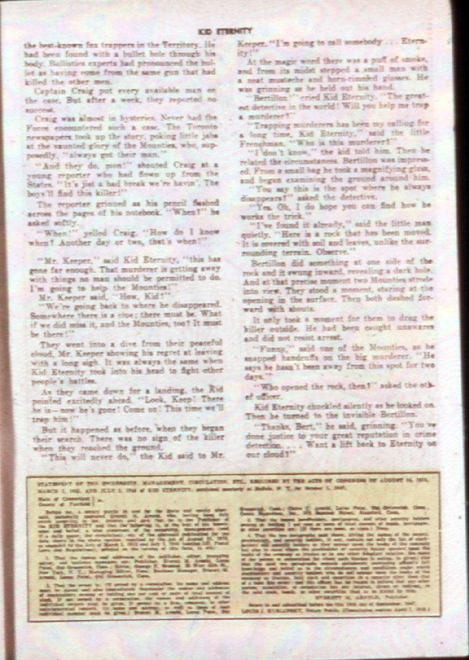 Read online Kid Eternity (1946) comic -  Issue #10 - 35