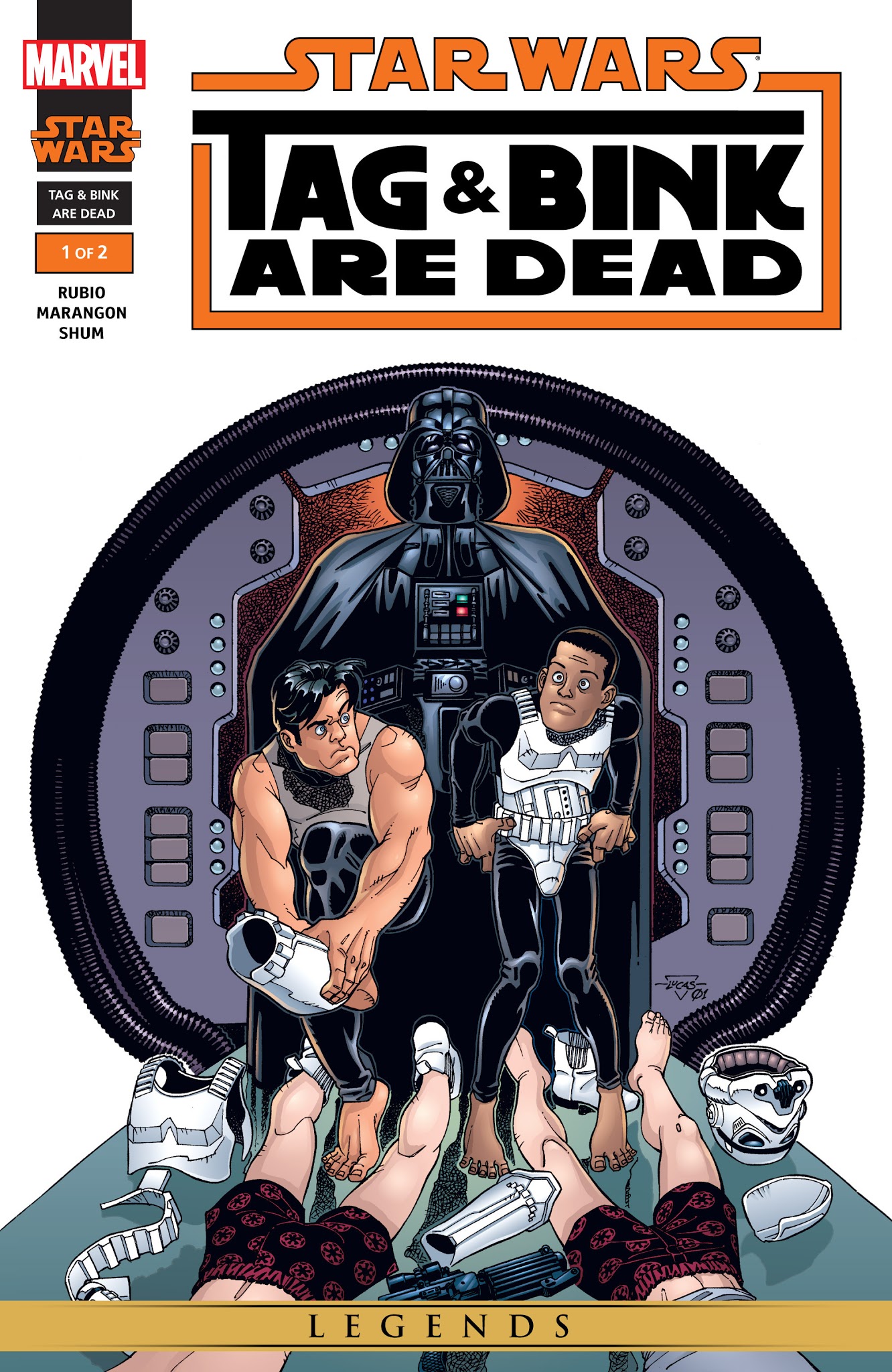 Read online Star Wars: Tag & Bink Are Dead comic -  Issue #1 - 1