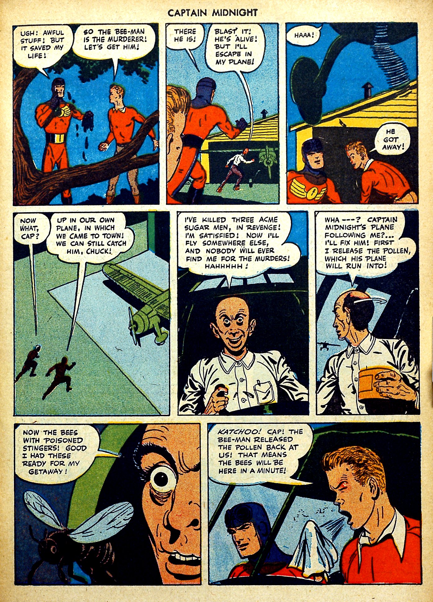 Read online Captain Midnight (1942) comic -  Issue #35 - 32