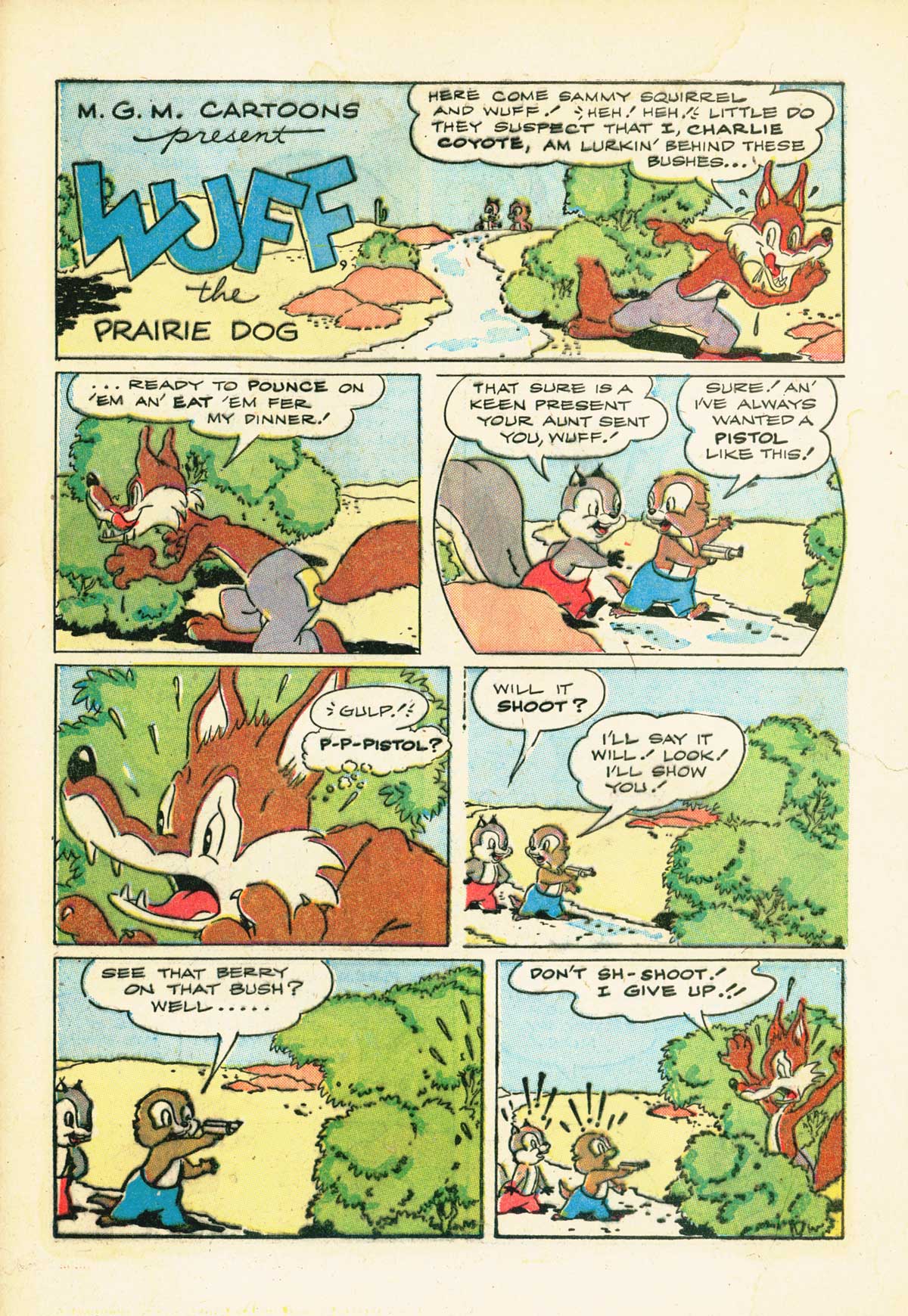 Read online Our Gang Comics comic -  Issue #36 - 46