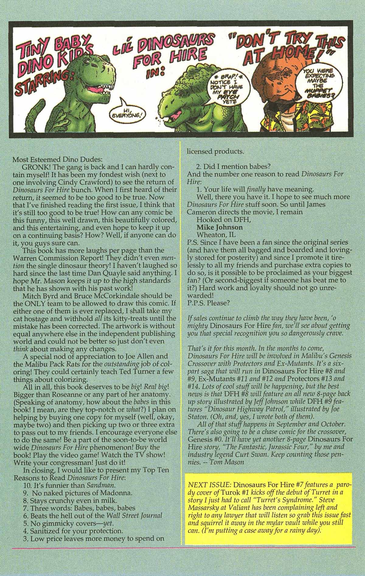 Read online Dinosaurs For Hire comic -  Issue #6 - 32