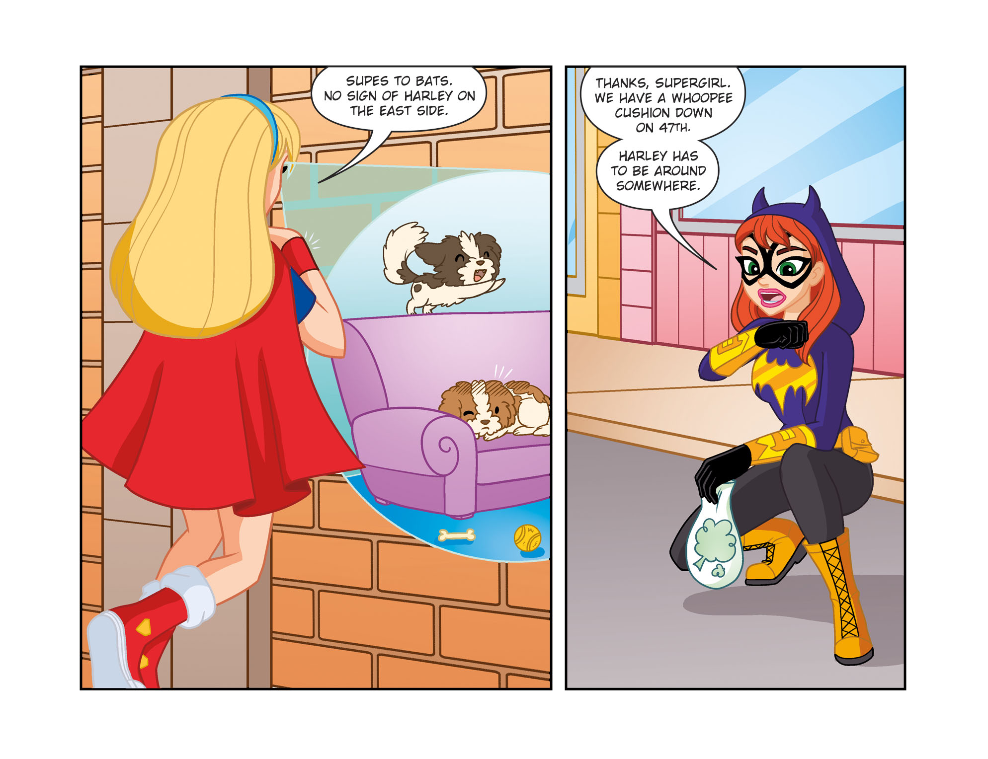 Read online DC Super Hero Girls: Out of the Bottle comic -  Issue #7 - 8