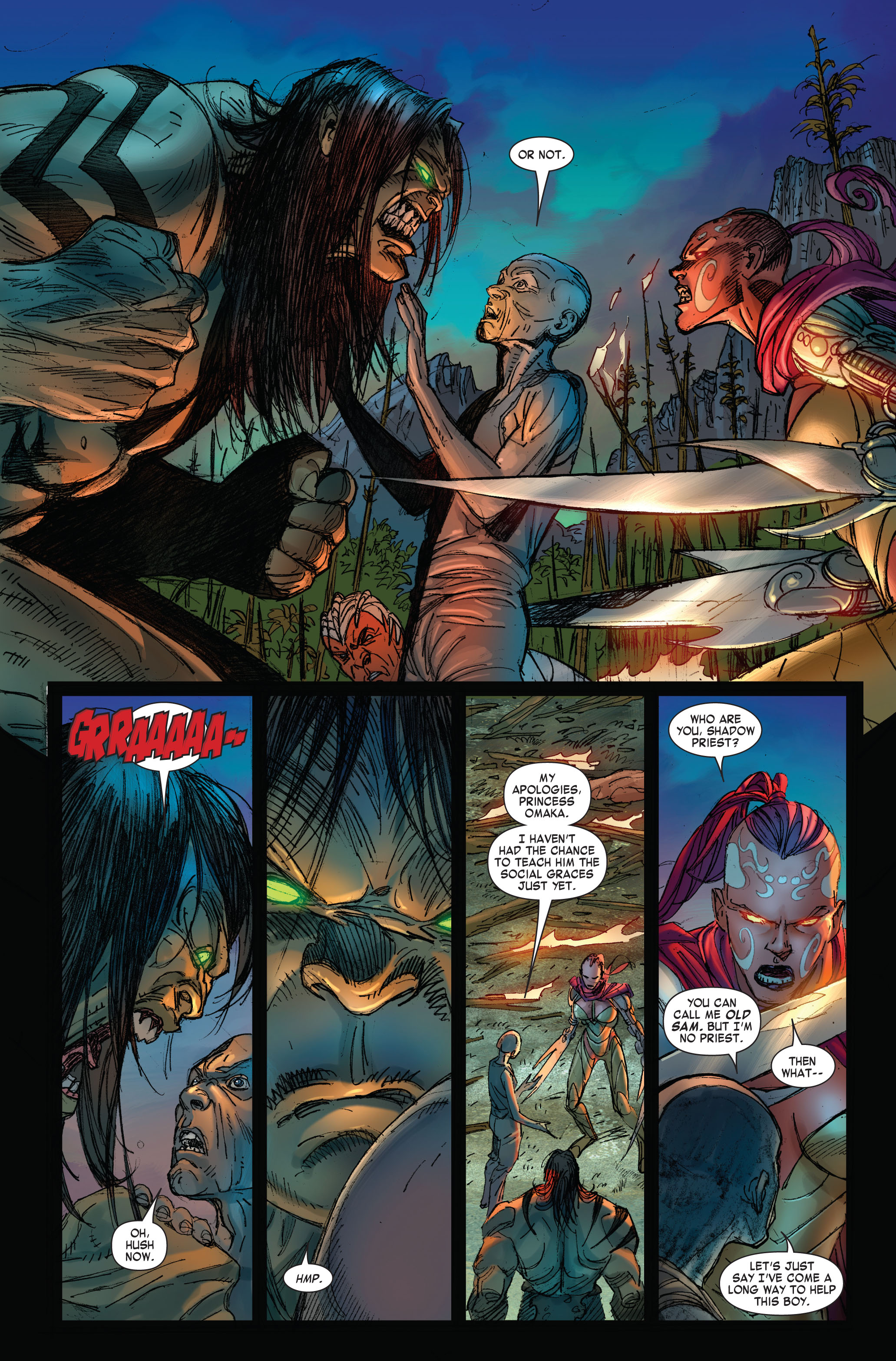 Read online Skaar: Son of Hulk comic -  Issue #3 - 4