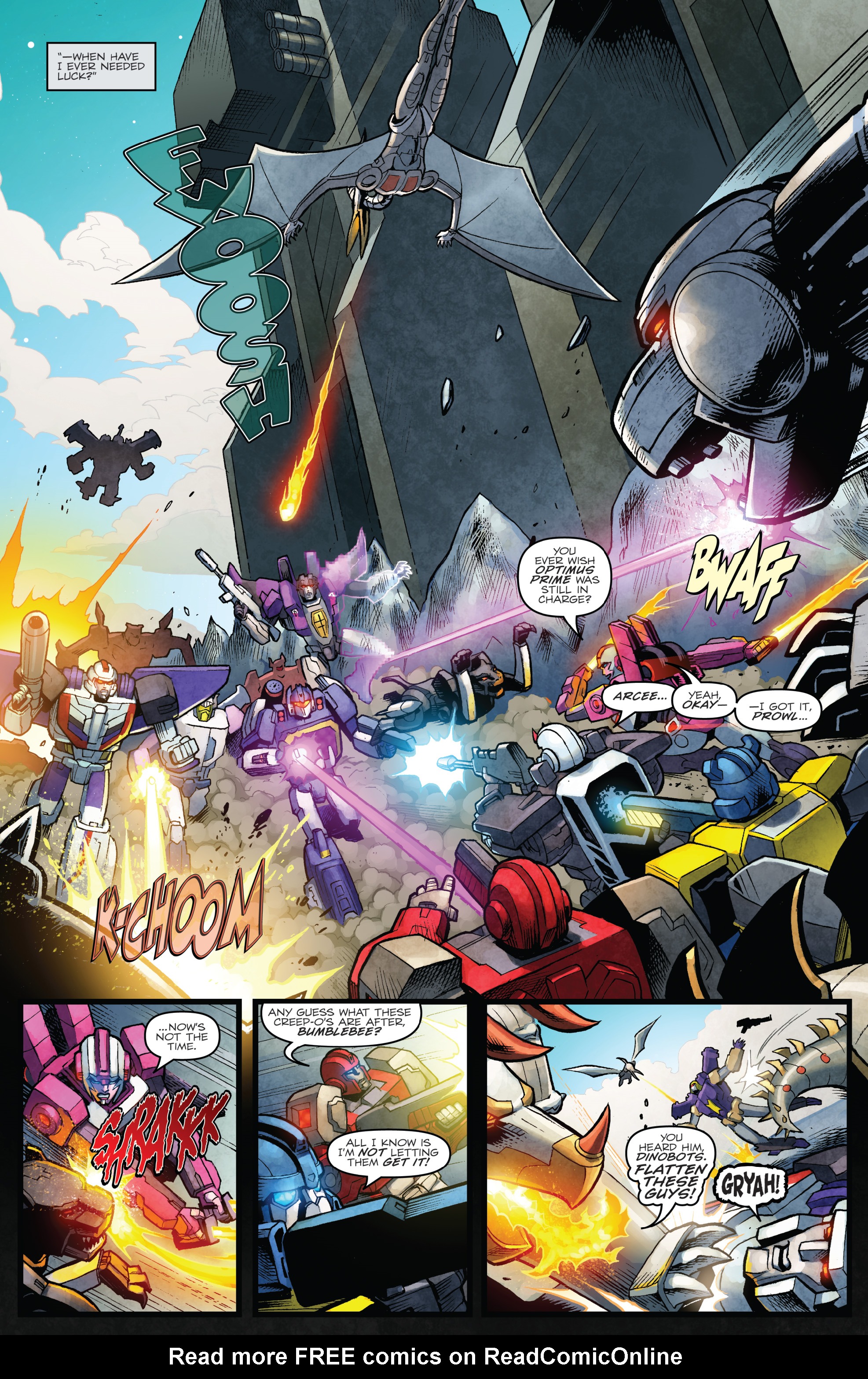 Read online The Transformers: Dark Cybertron comic -  Issue # Full - 59