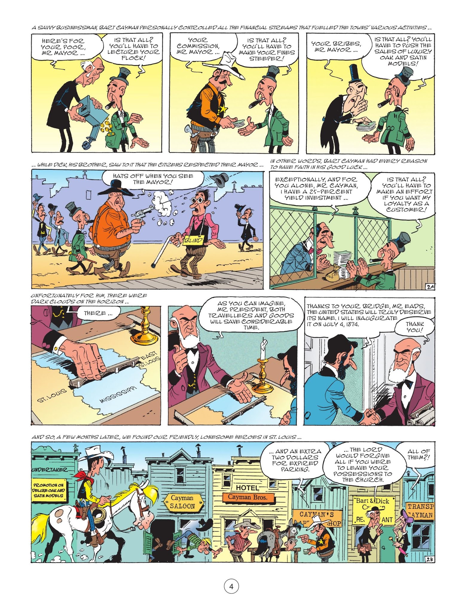 Read online A Lucky Luke Adventure comic -  Issue #68 - 5