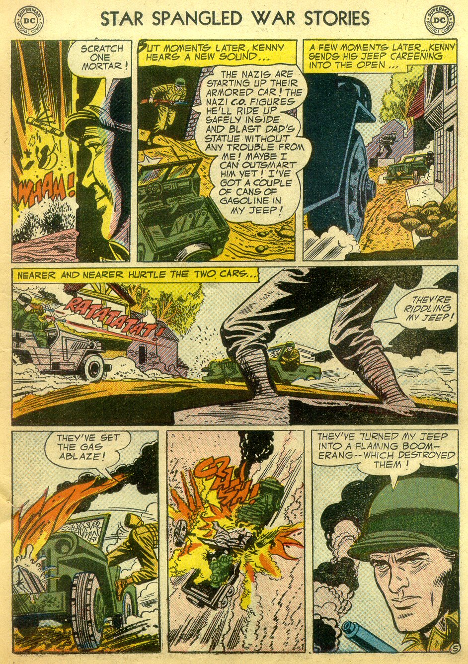 Read online Star Spangled War Stories (1952) comic -  Issue #36 - 23