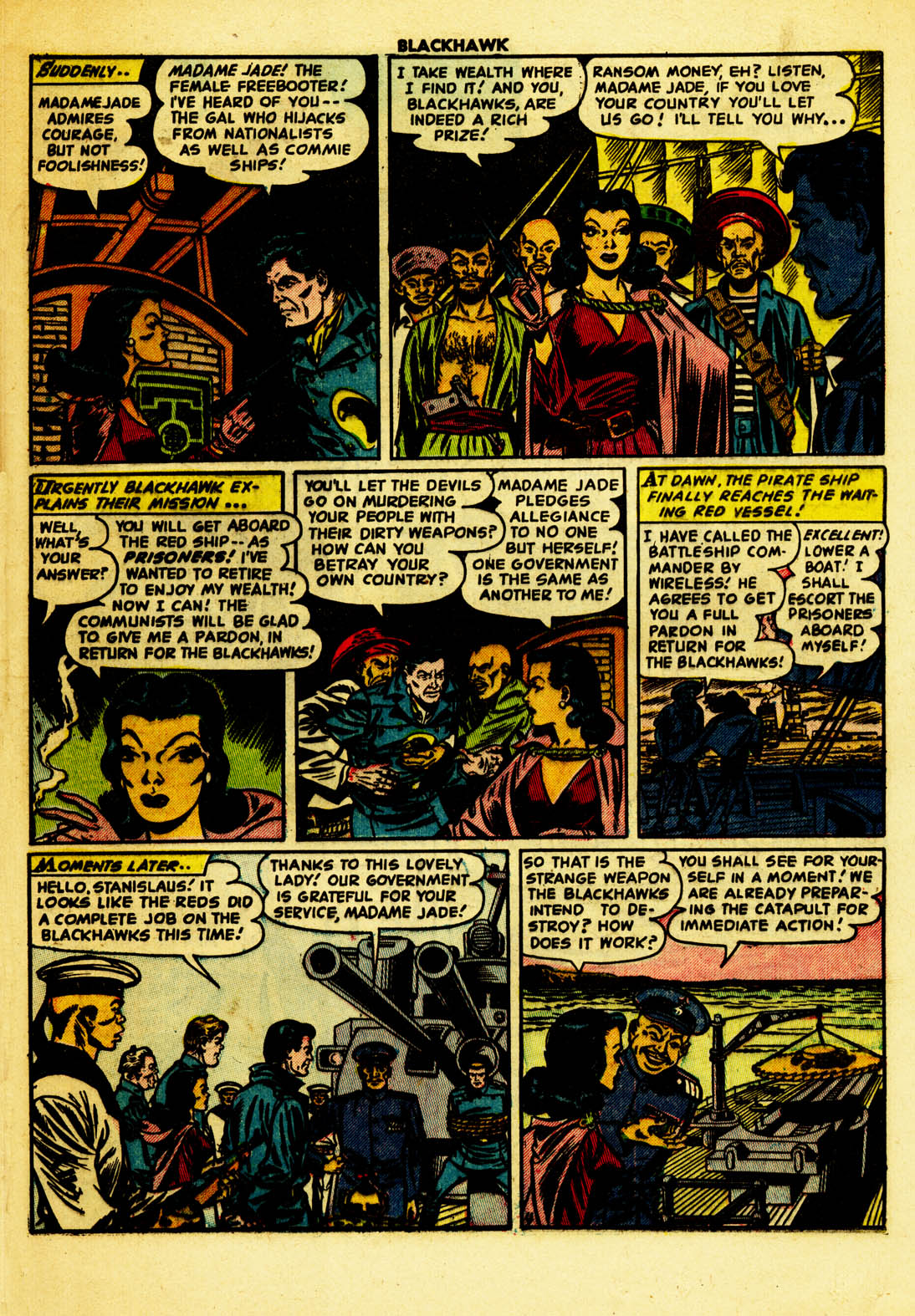 Read online Blackhawk (1957) comic -  Issue #63 - 21