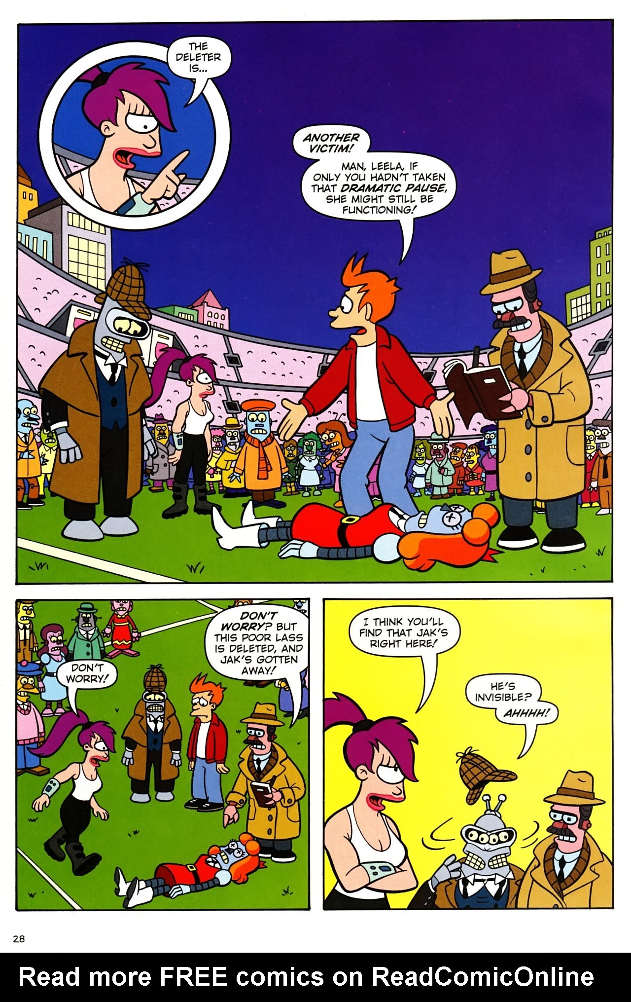 Read online Futurama Comics comic -  Issue #36 - 22