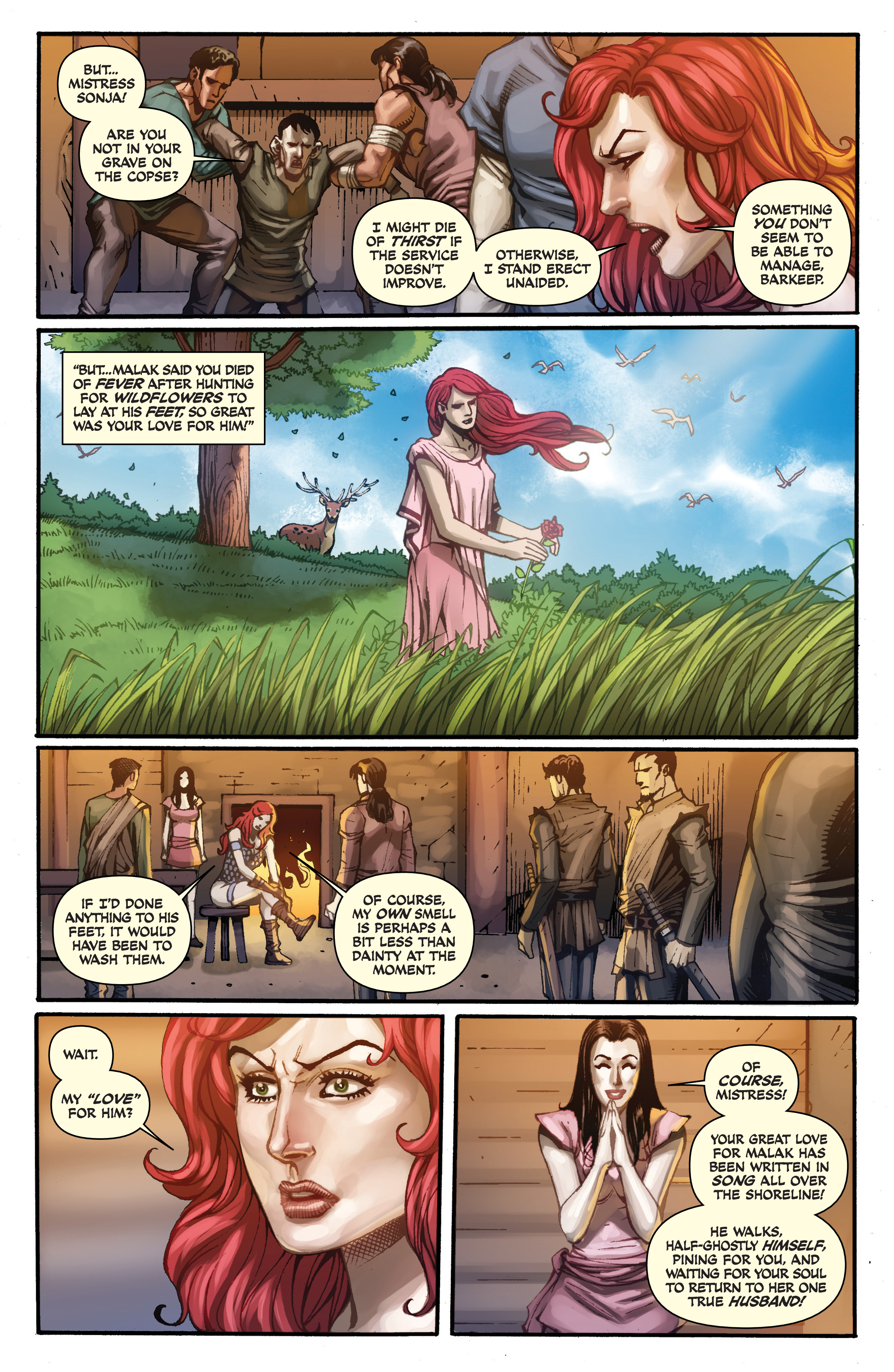 Read online Red Sonja (2013) comic -  Issue # _TPB Complete Gail Simone Red Sonja Omnibus (Part 4) - 2