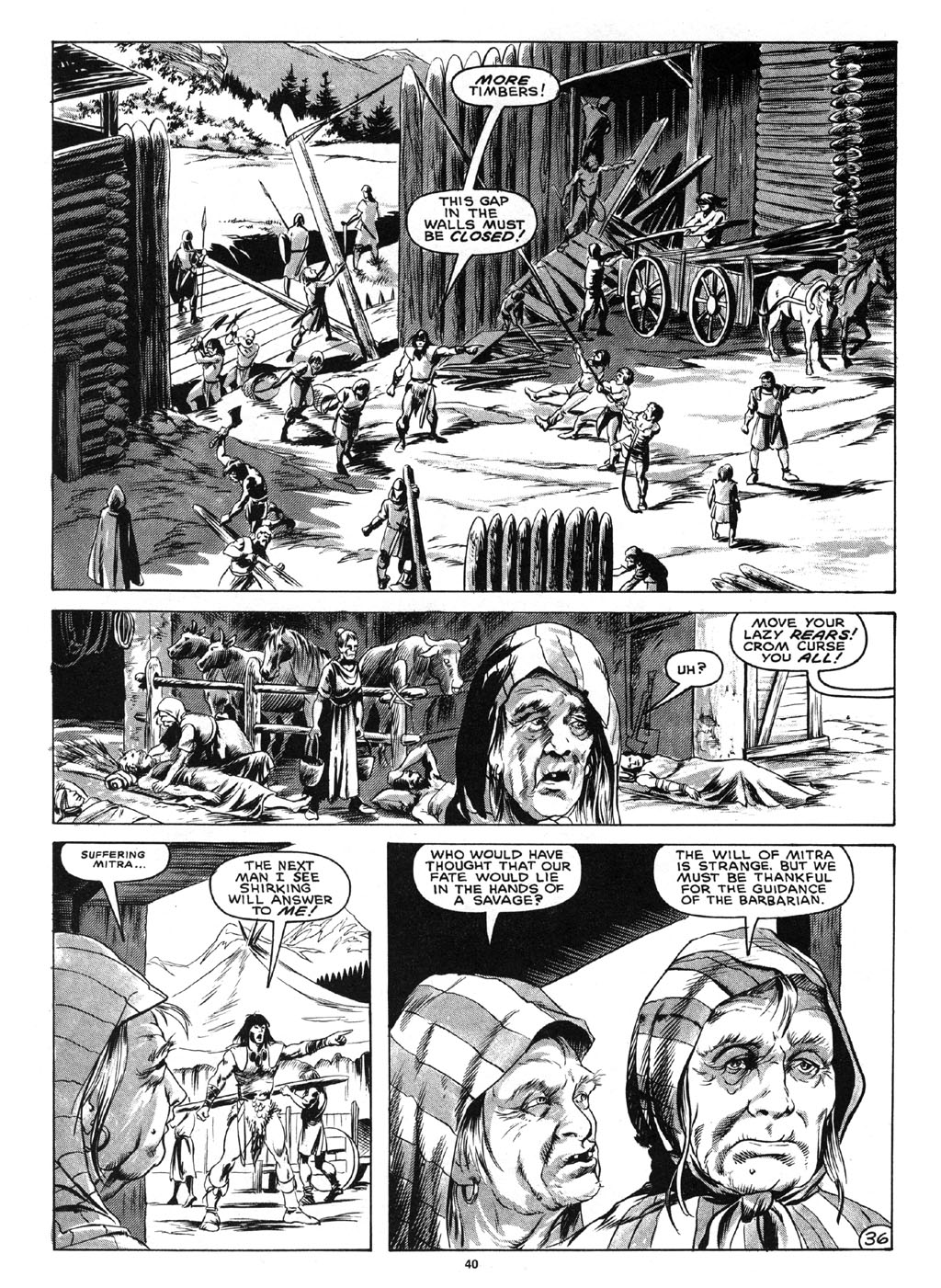 The Savage Sword Of Conan issue 163 - Page 41