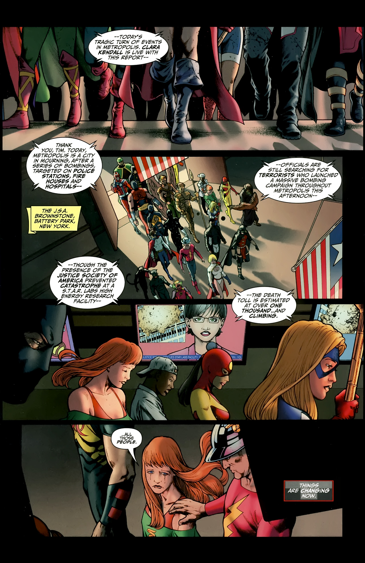 Read online JSA vs. Kobra comic -  Issue #3 - 2