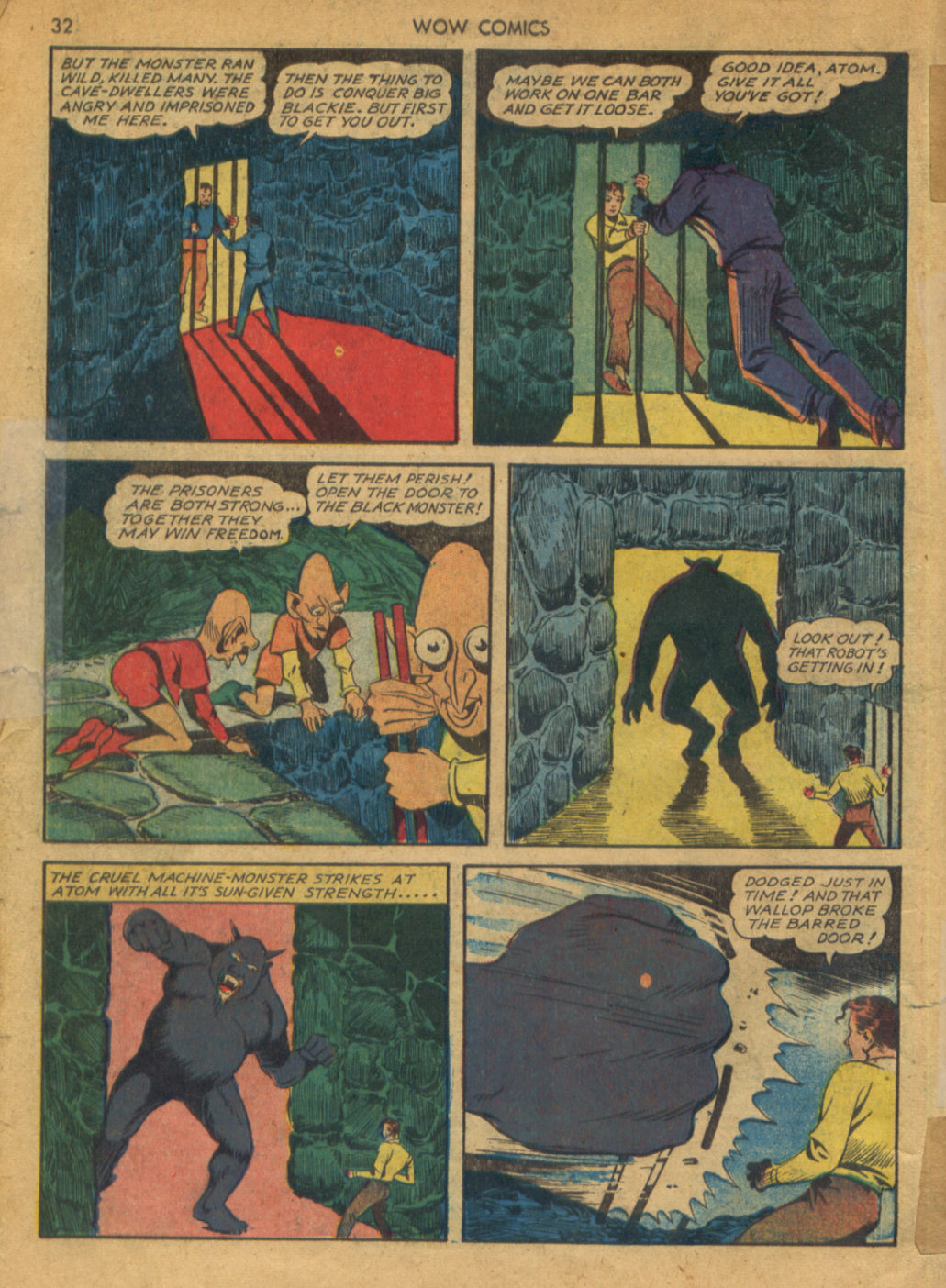 Read online Wow Comics comic -  Issue #3 - 34