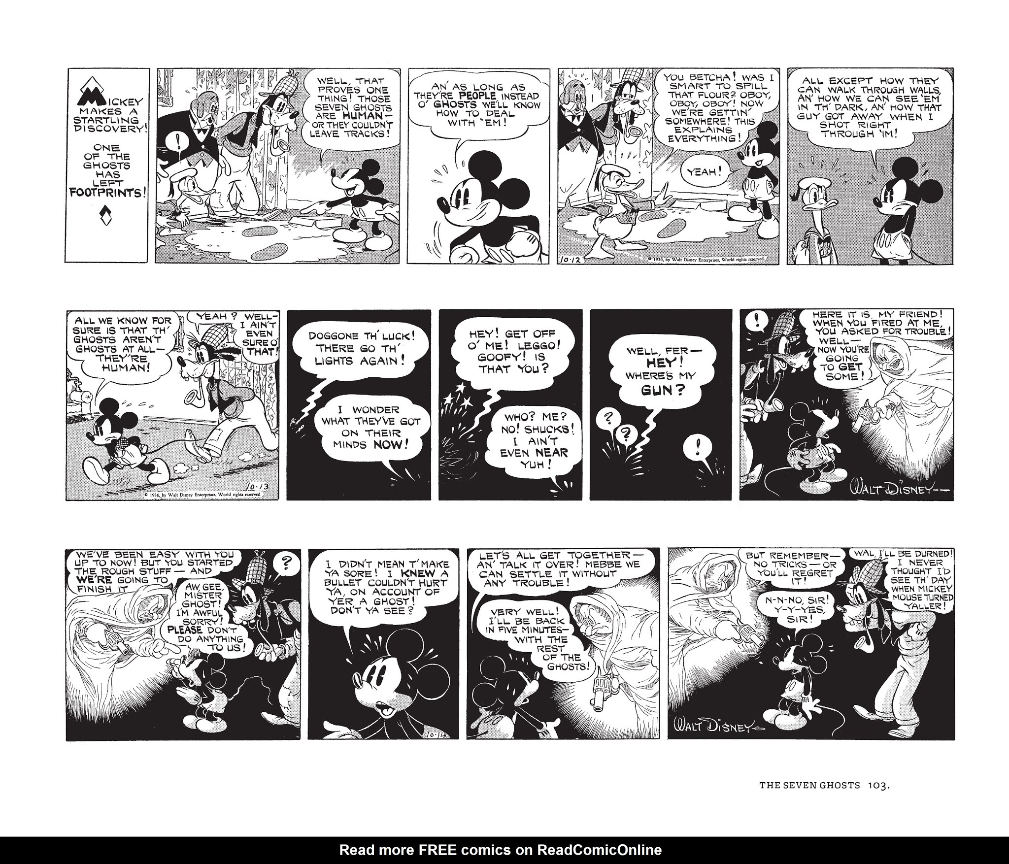Read online Walt Disney's Mickey Mouse by Floyd Gottfredson comic -  Issue # TPB 4 (Part 2) - 3