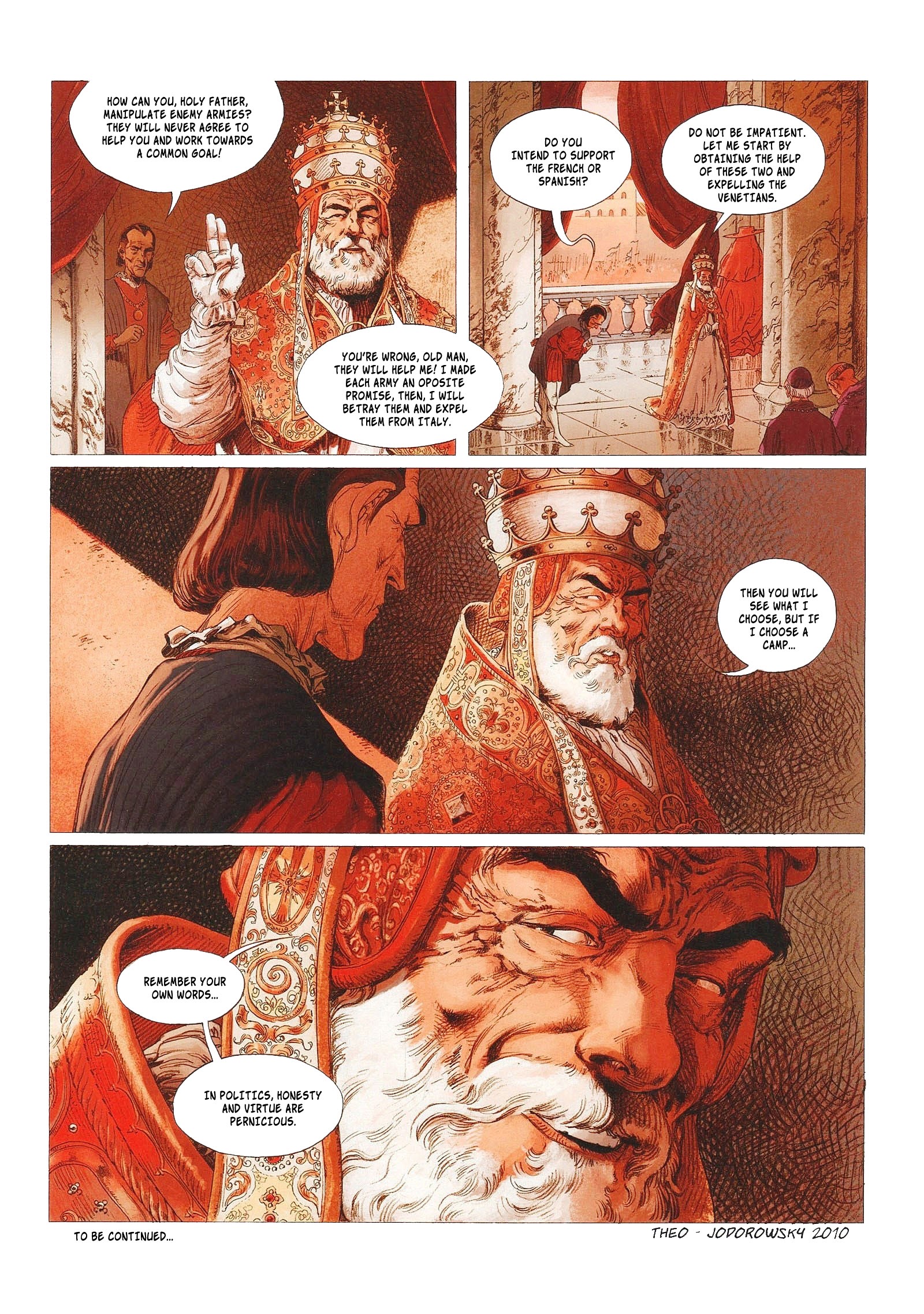 Read online The Terrible Pope comic -  Issue #2 - 54