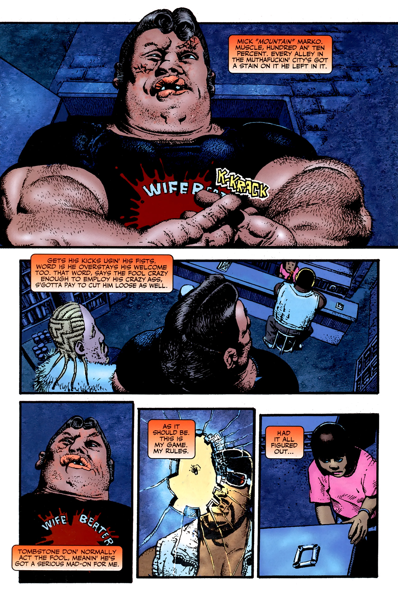 Read online Cage (2002) comic -  Issue #4 - 18